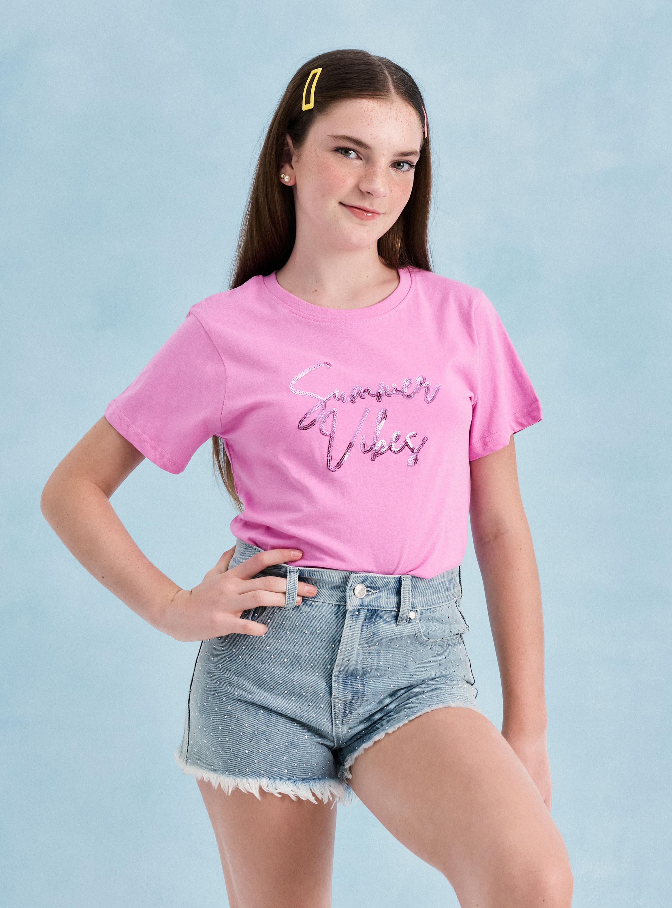 Polera Frases con Lentejuelas-0