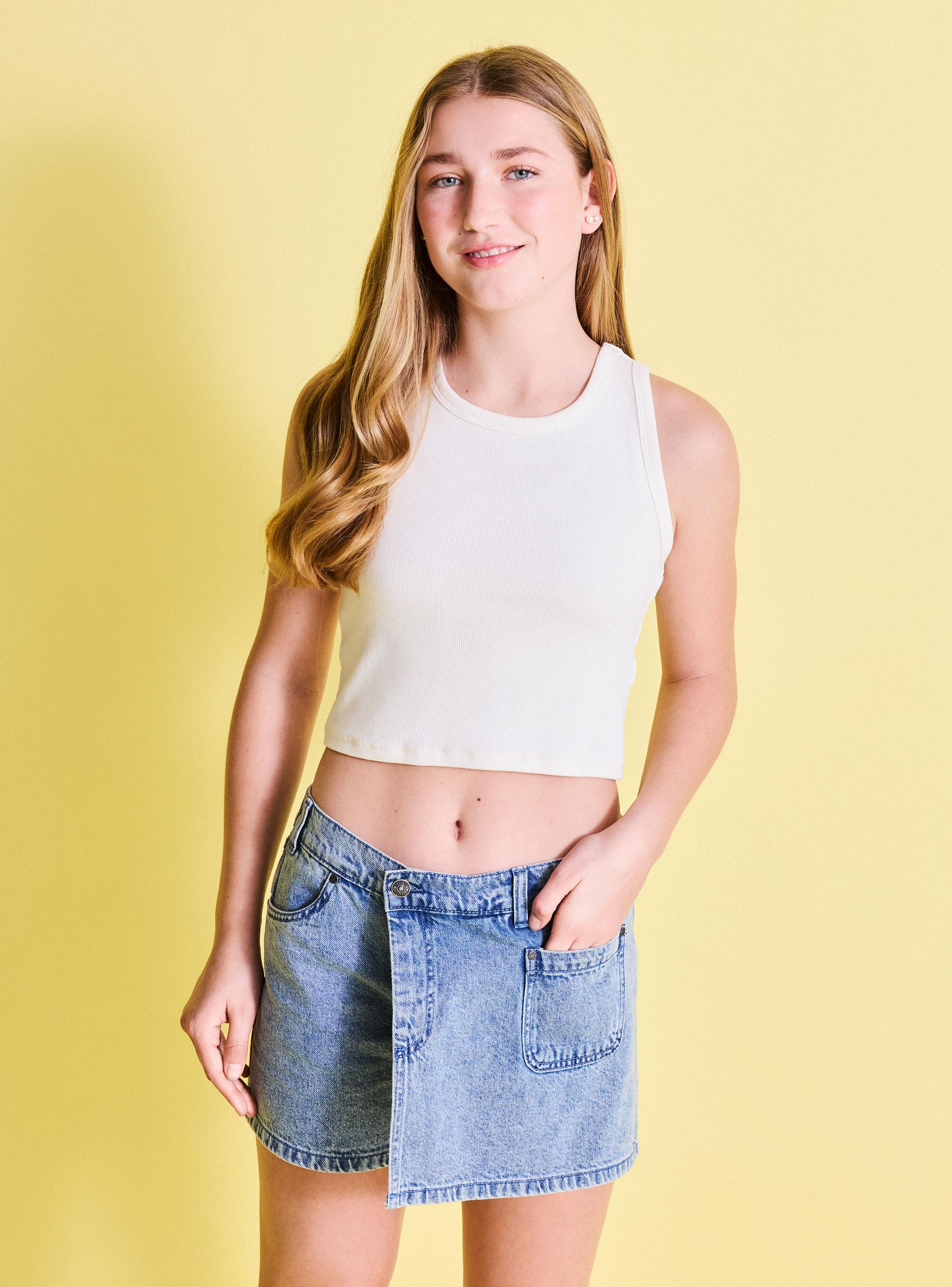 Polera Rib Ajustada-5