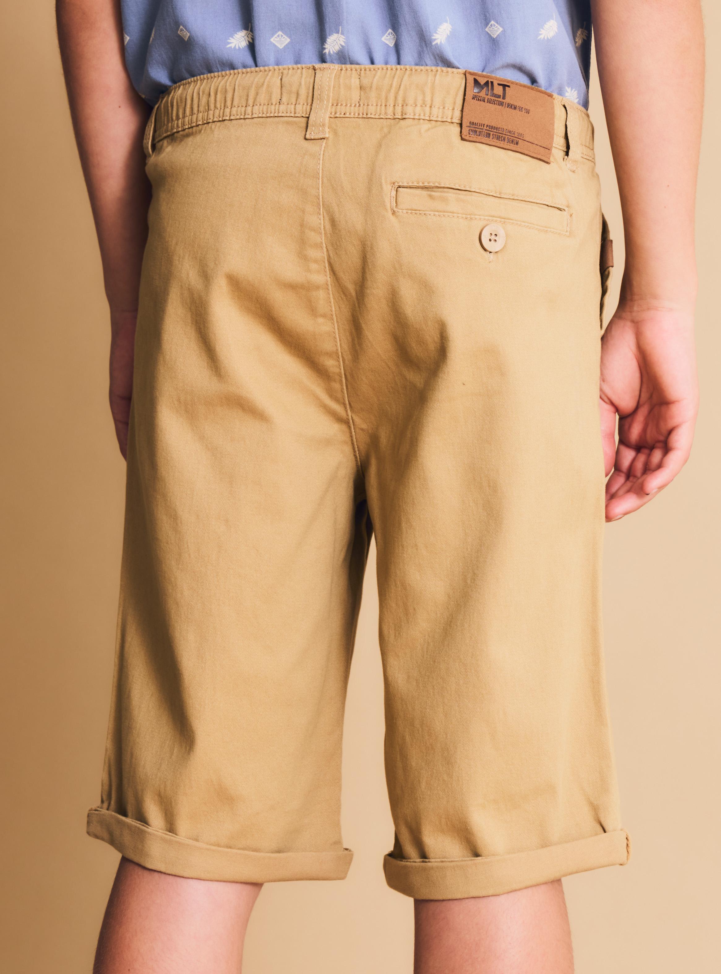 Short Colores con Bolsillos Marcados-3