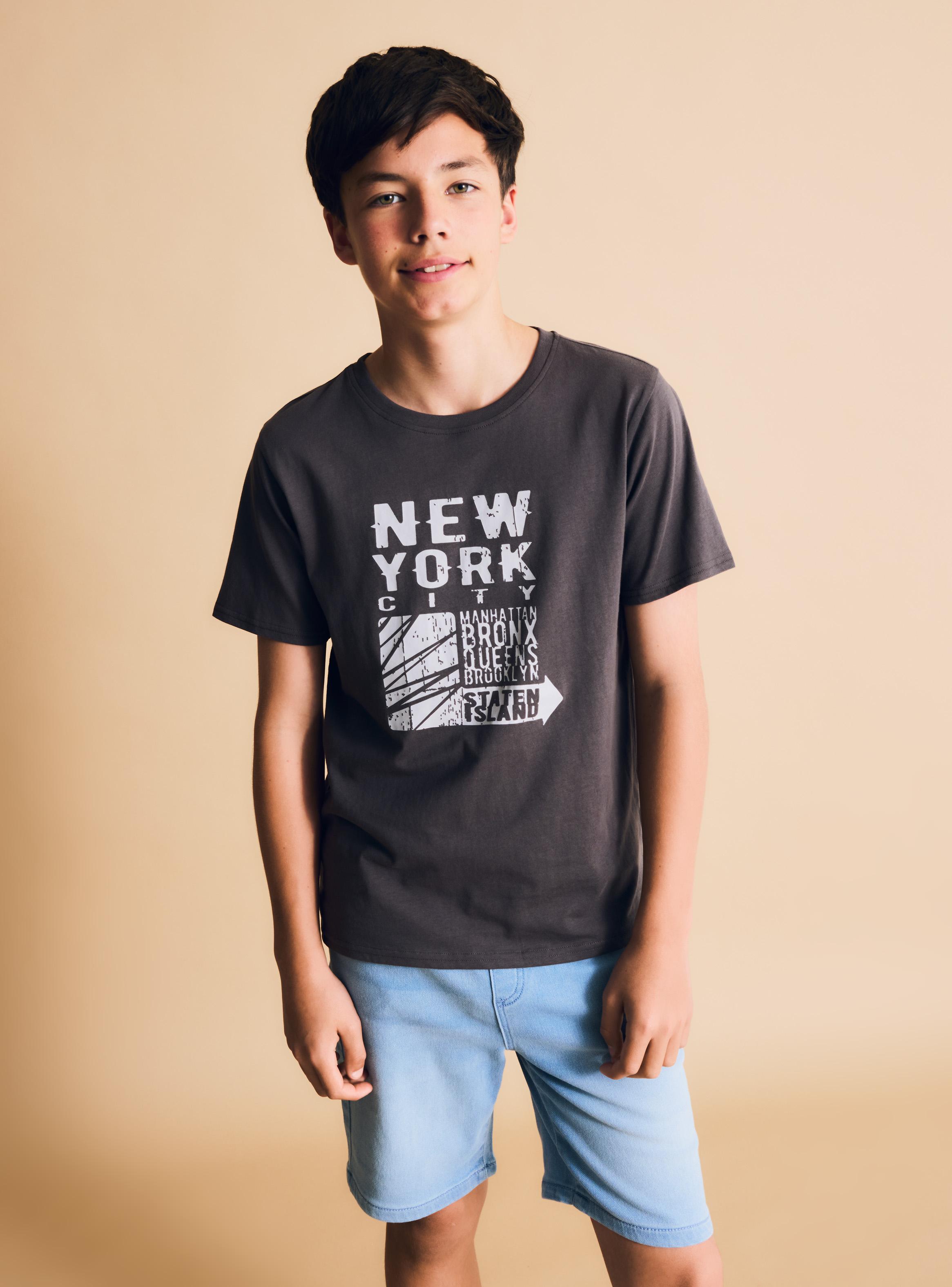 Polera Estampado Centrado Niño-4