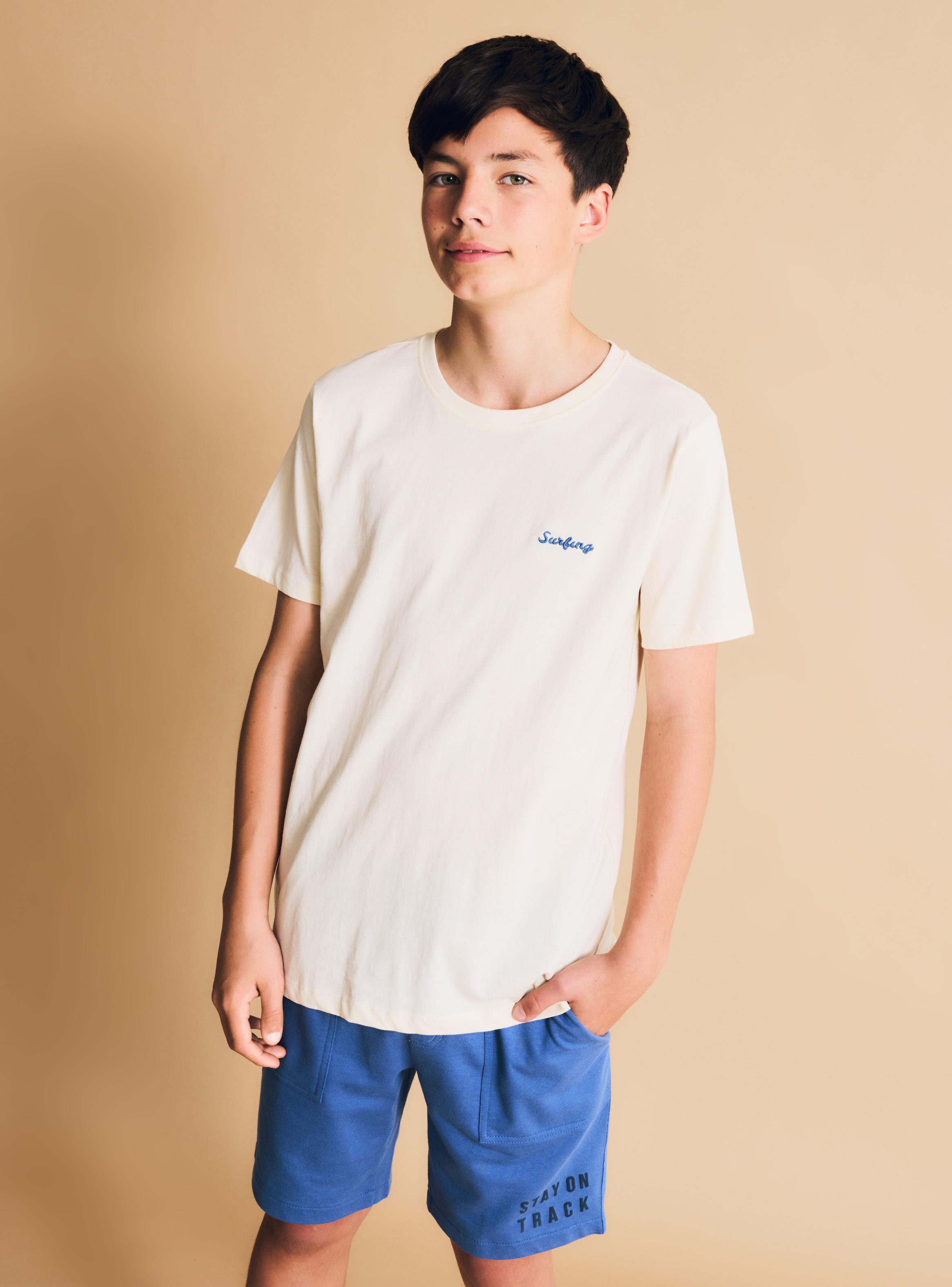Polera Básica con Estampado Espalda-4