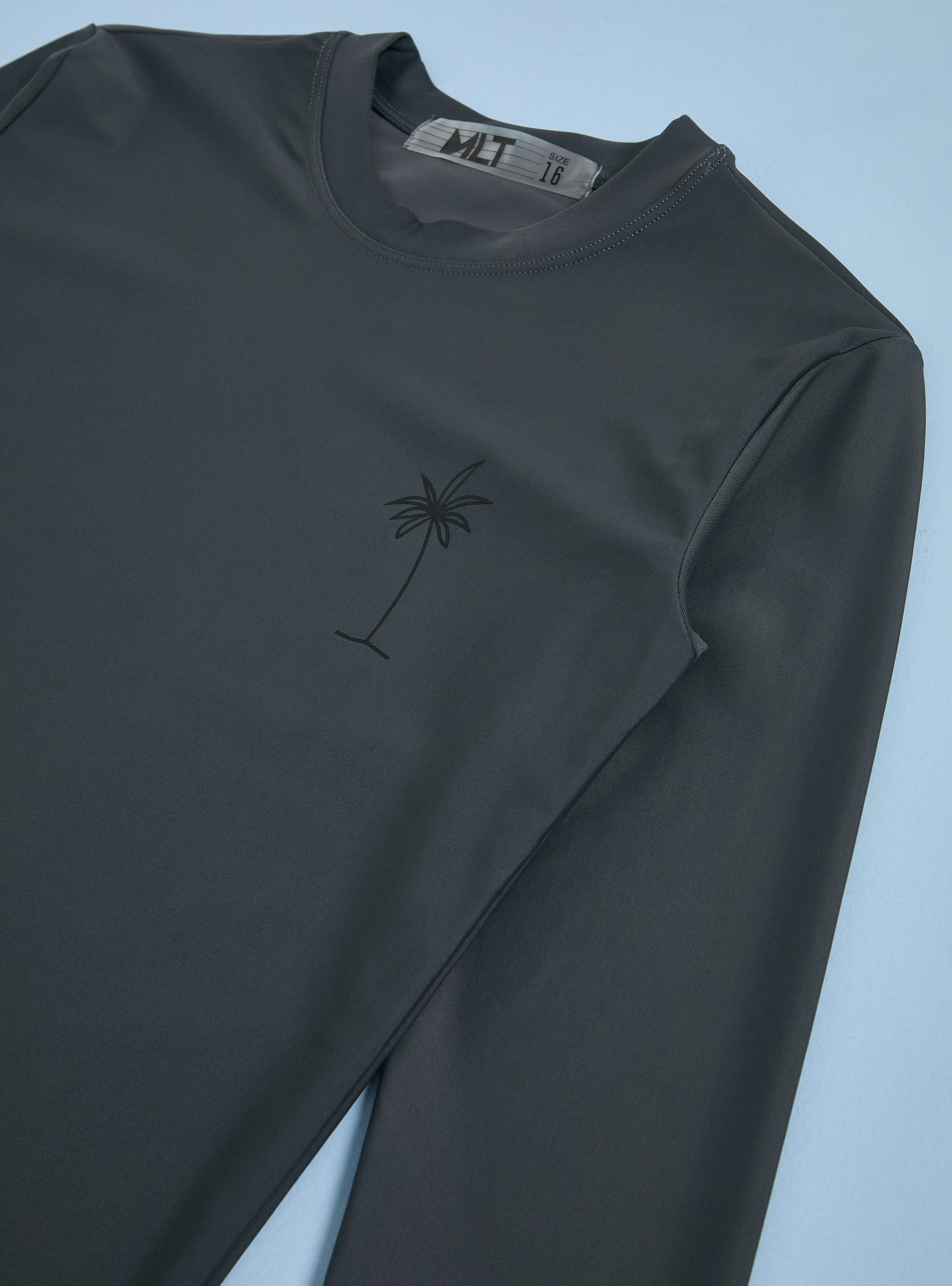 Polera Básica Color con Mini Palmera-2