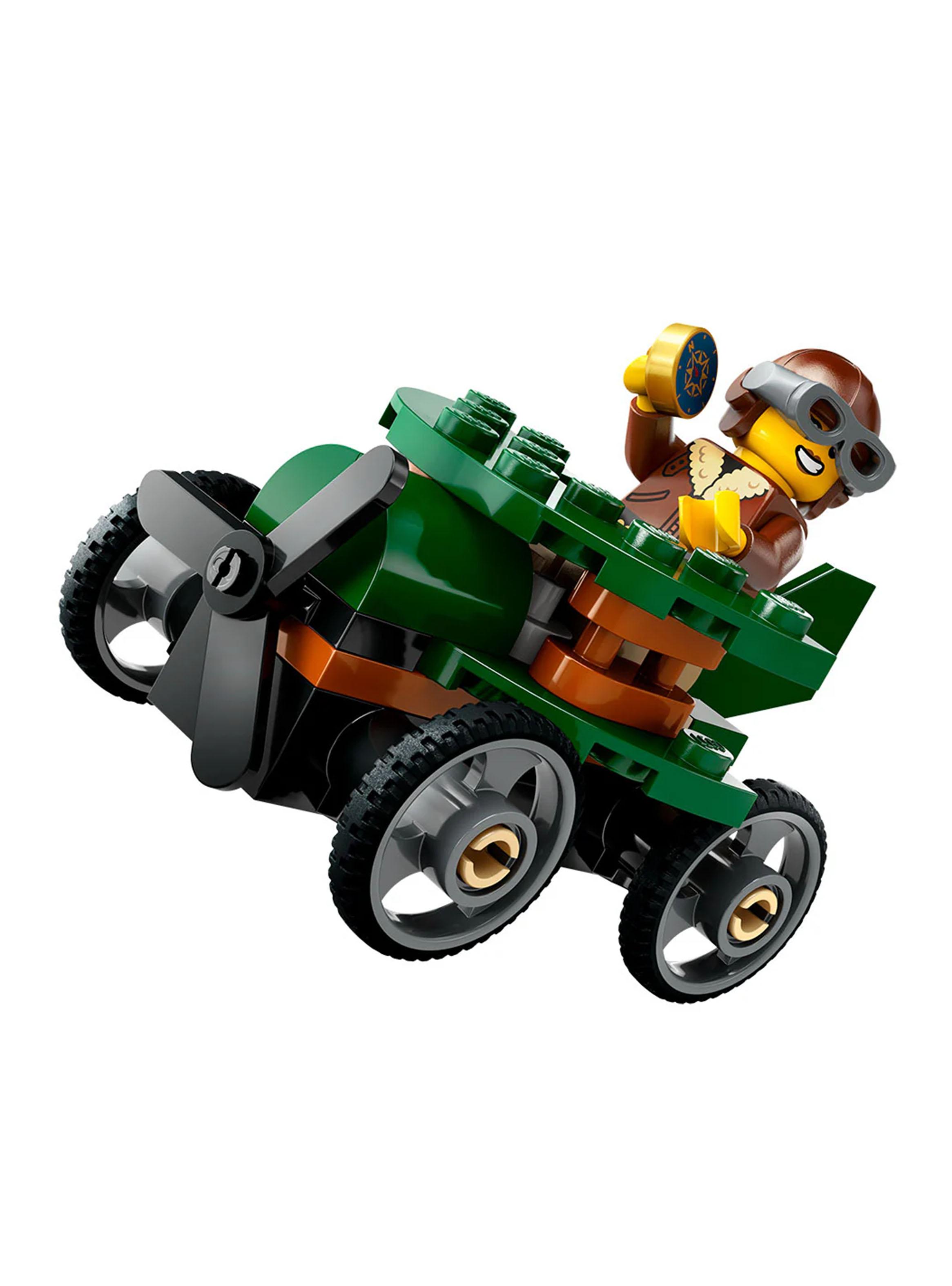 Lego Pack de Coches de Carreras Avión vs Cama Hospital City-2