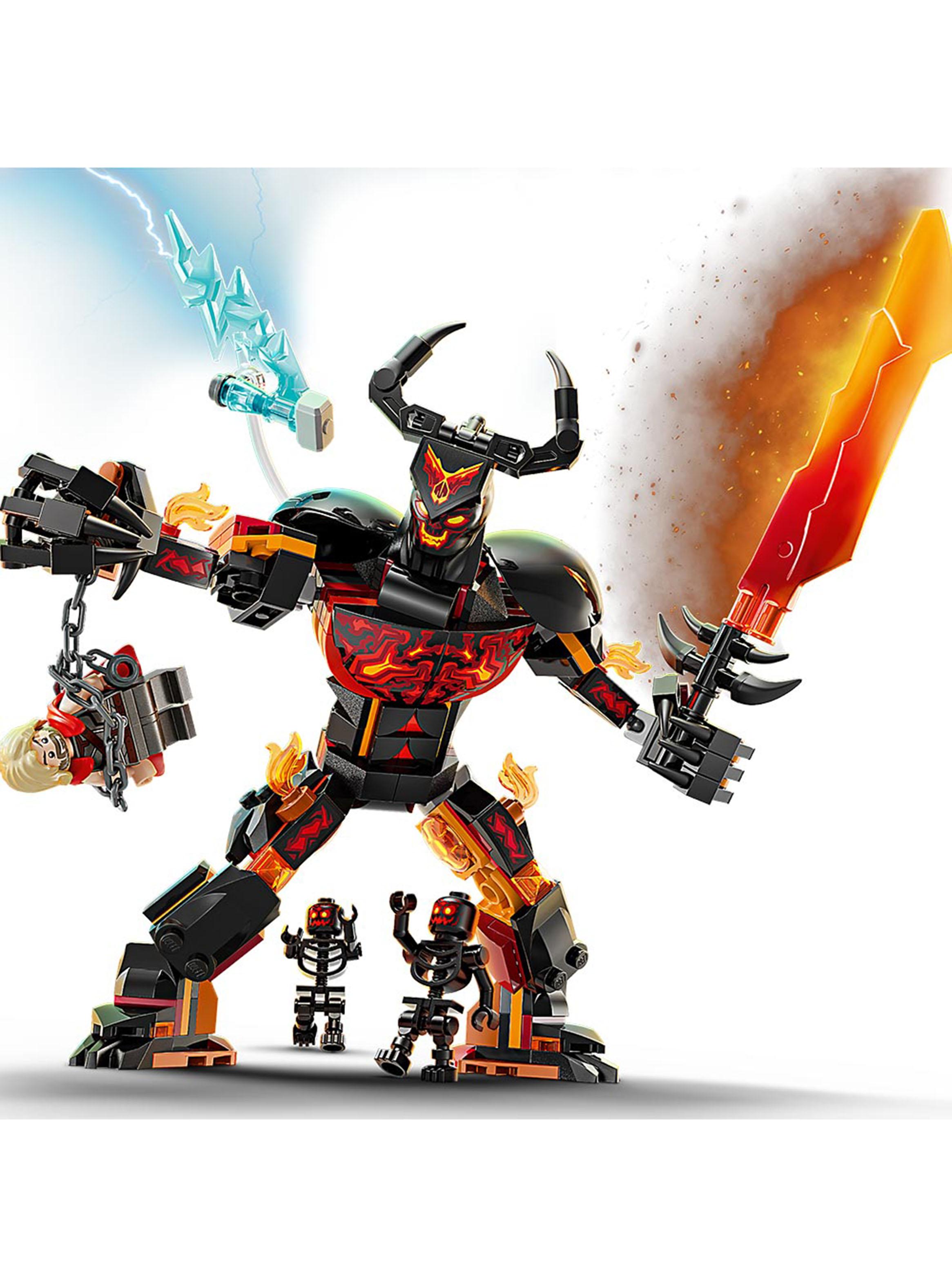 Lego Thor vs Figura para Construir de Surtur-3