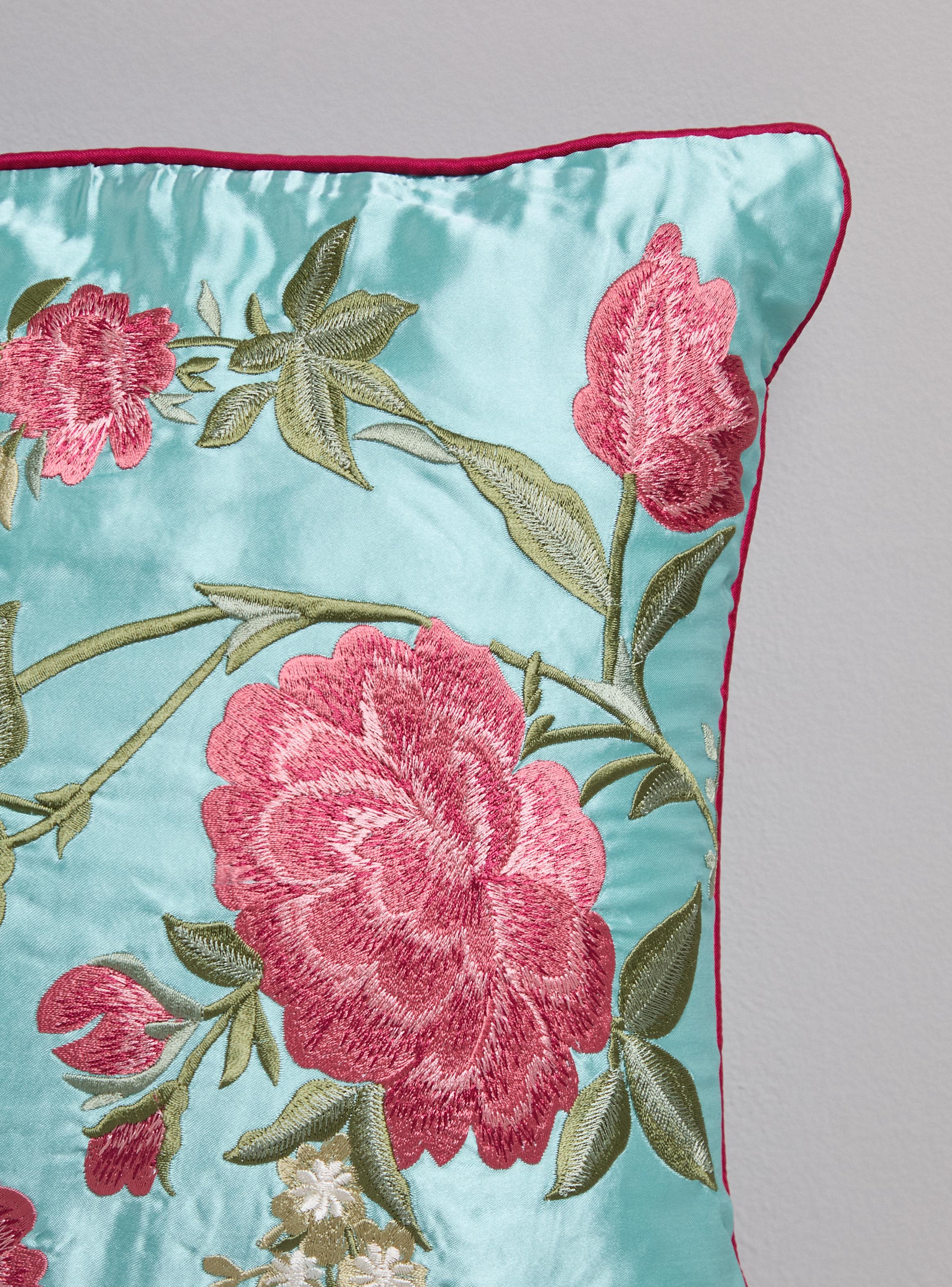 Cojín Bordado Floral 35X50 Cm-2