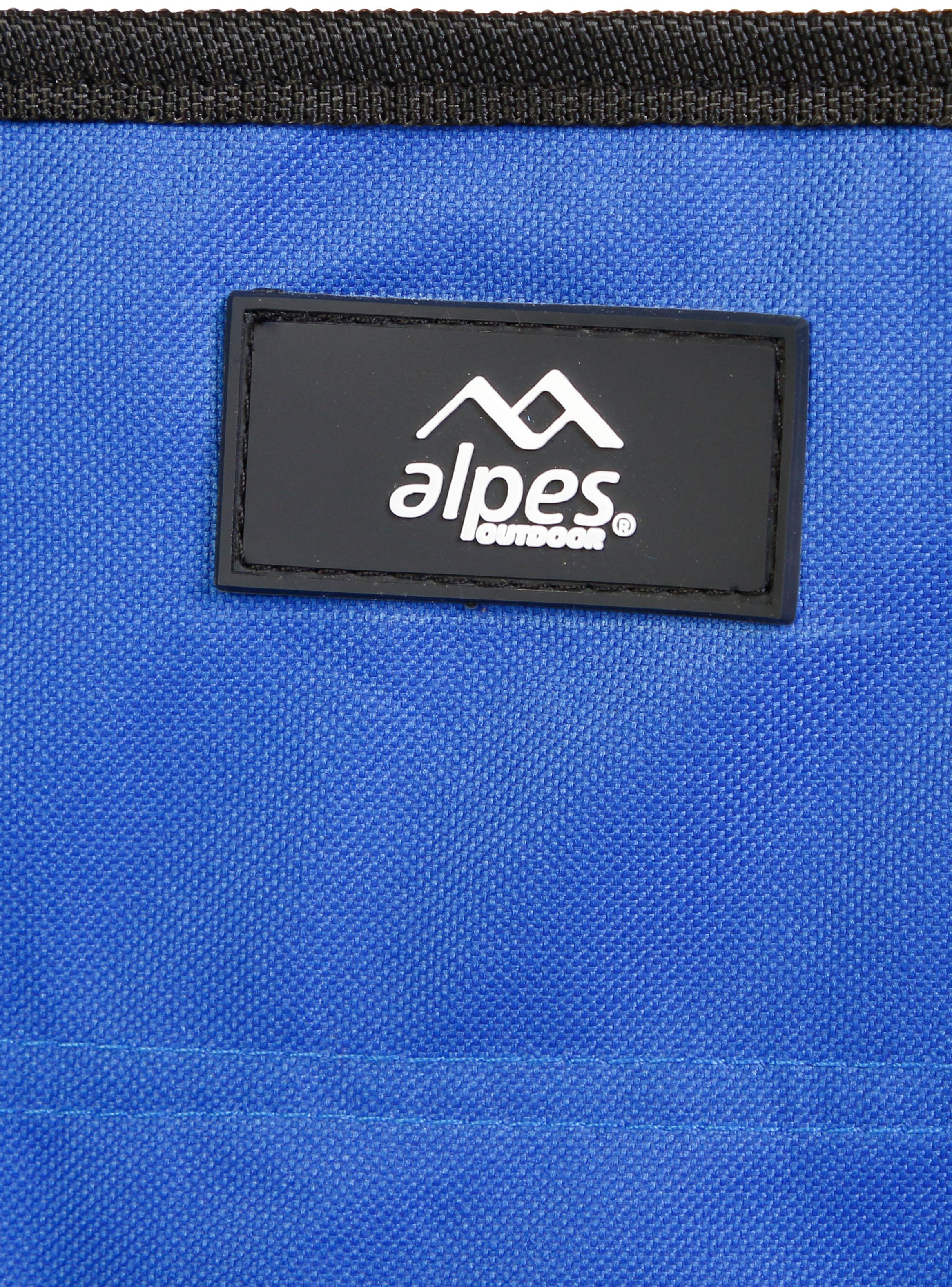 Silla de Camping Básica Azul-4