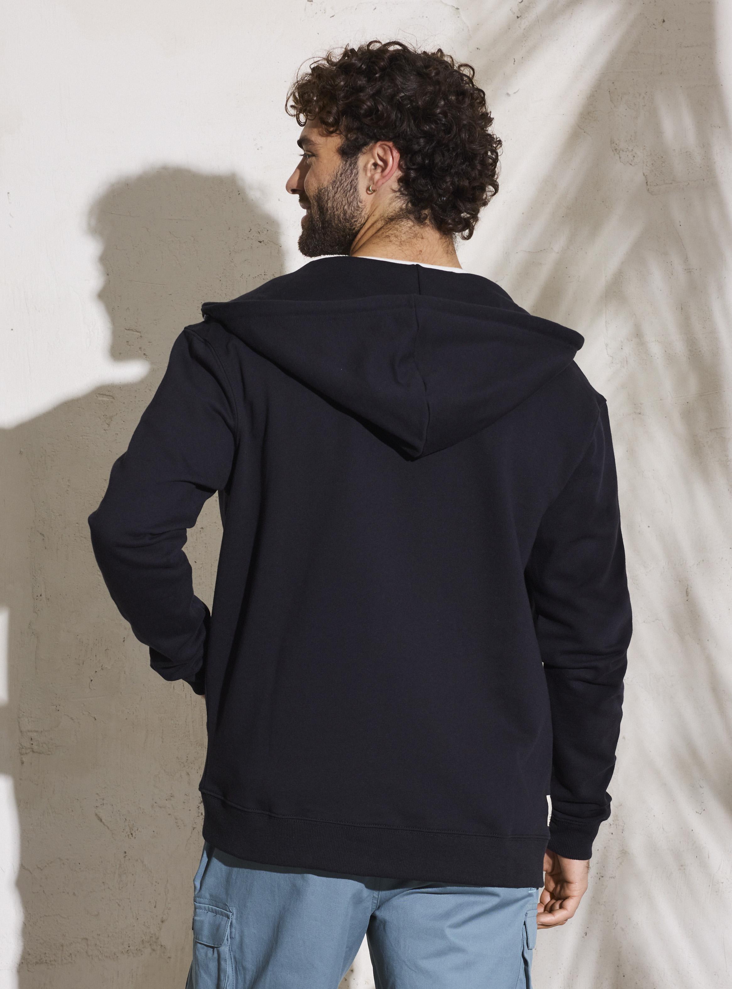 Polerón full zipper con Bolsillo Interno en Pecho-1
