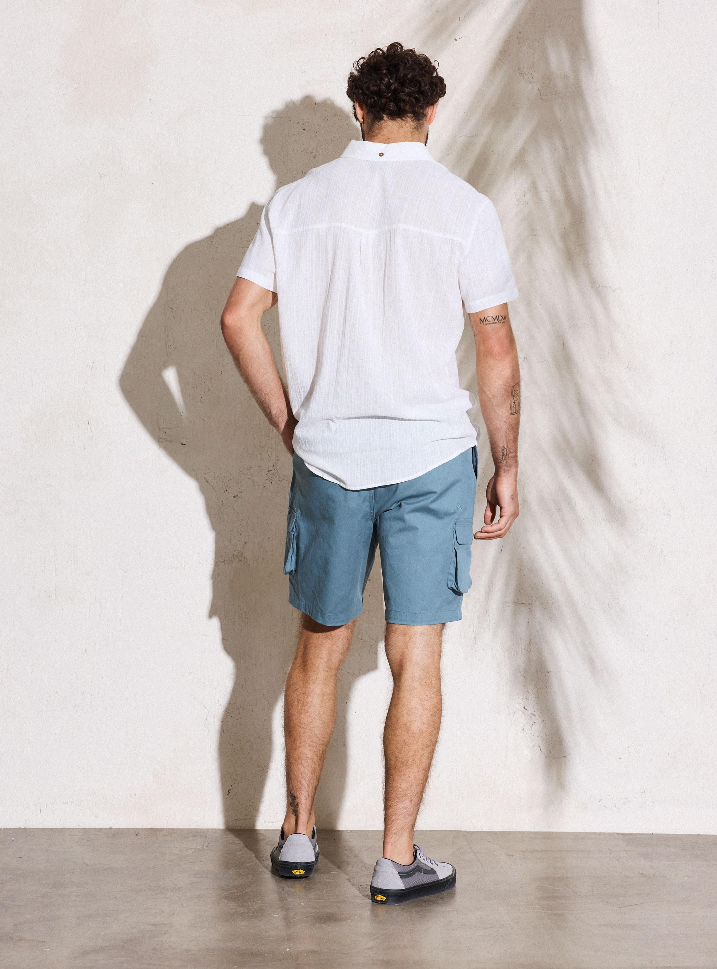 Short Cargo con Bolsillos Laterales-5
