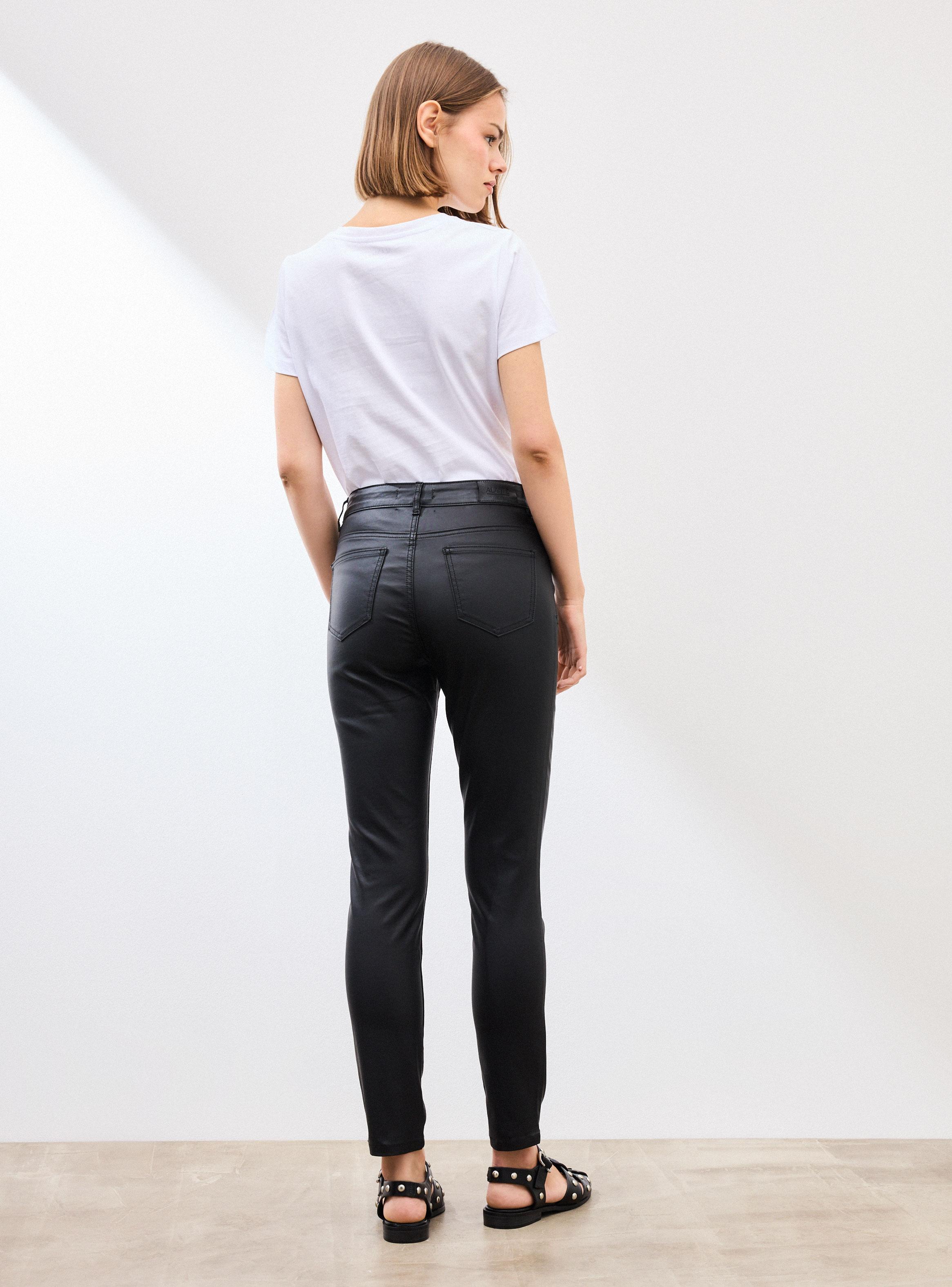 Jeans Skinny Coated Ecocuero-5