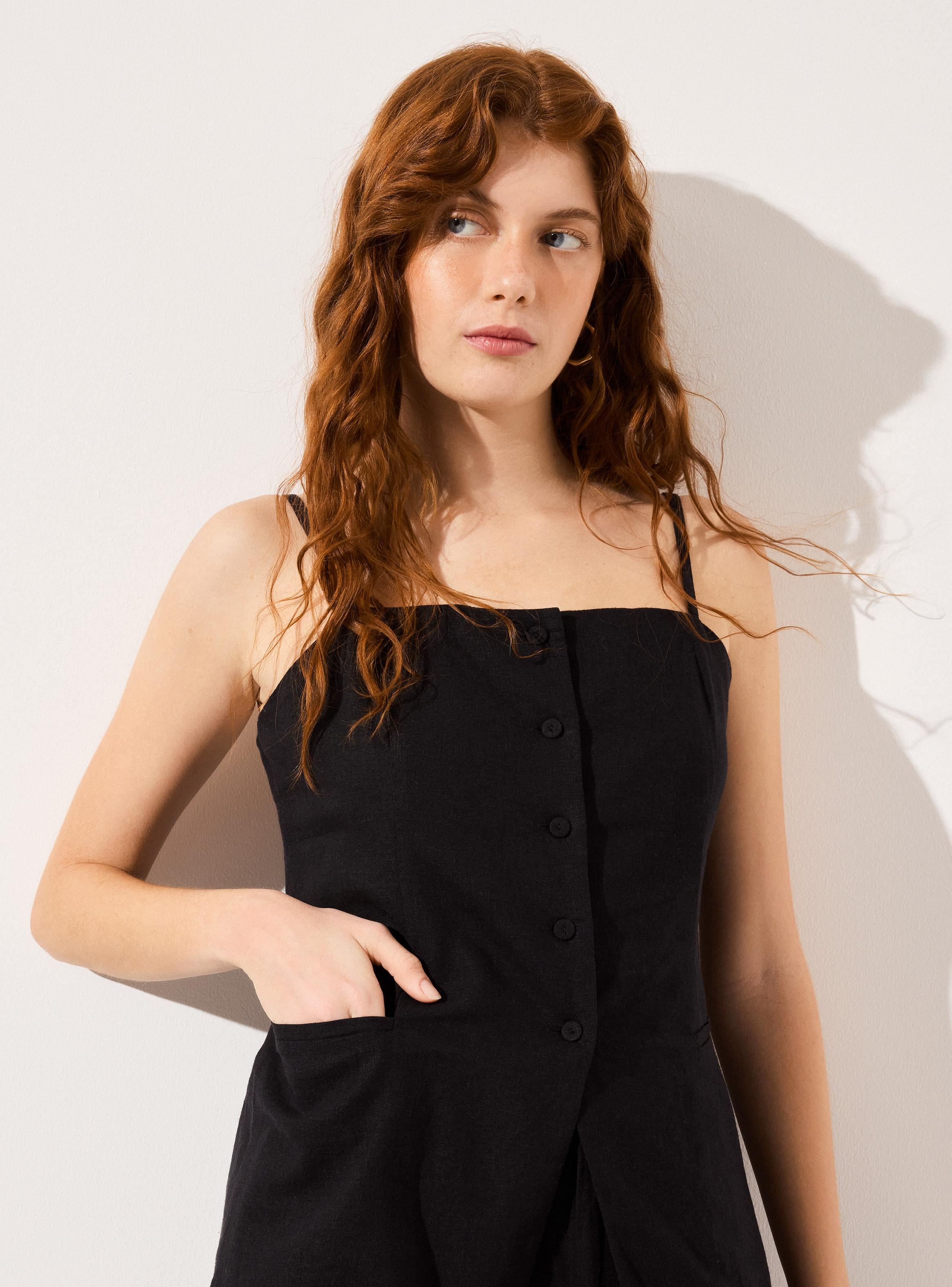 Blusa Vest Botones Colaboración Alaniz x Alos-3