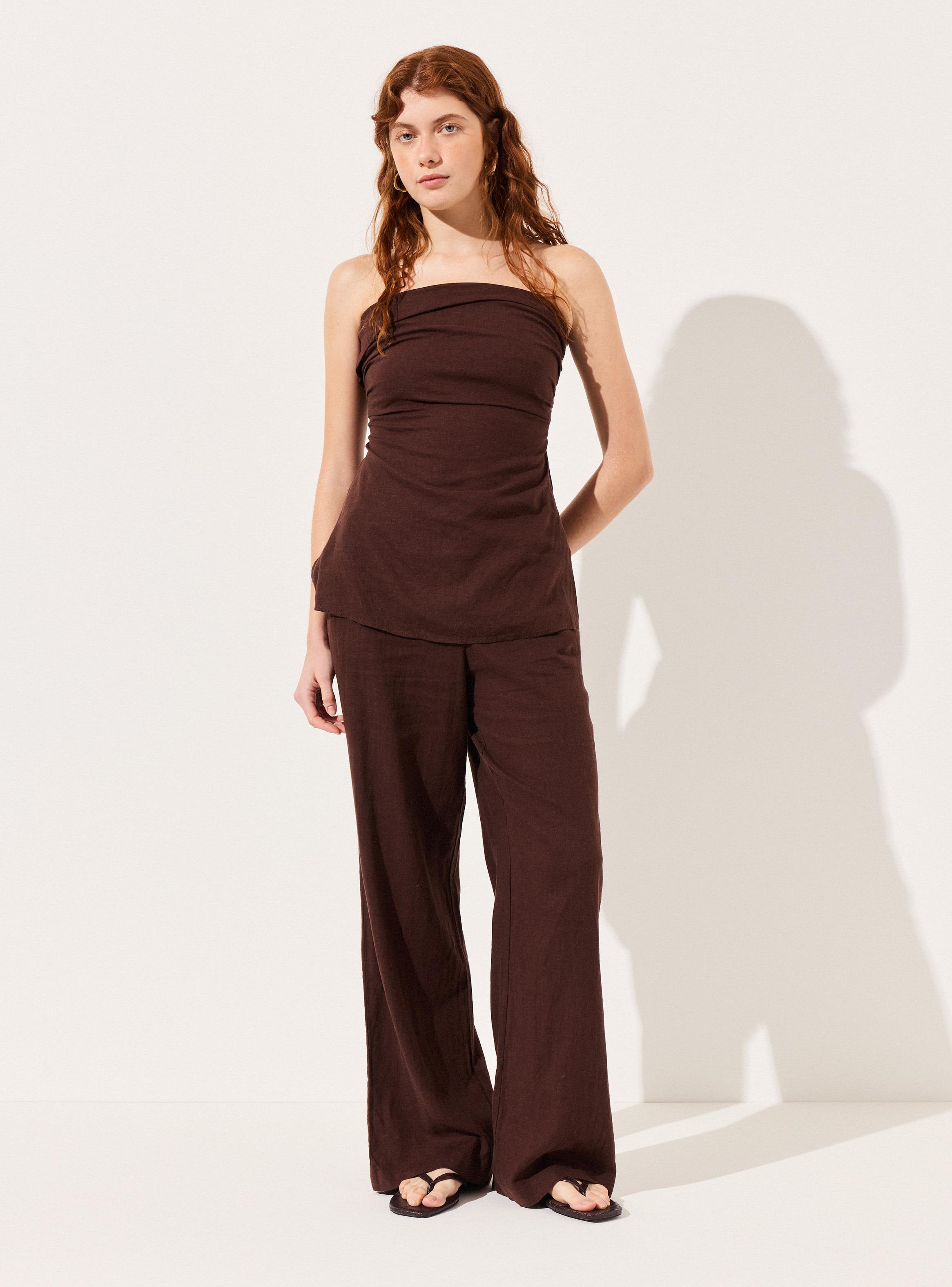 Blusa Strapless Colaboración Alaniz x Alos-4