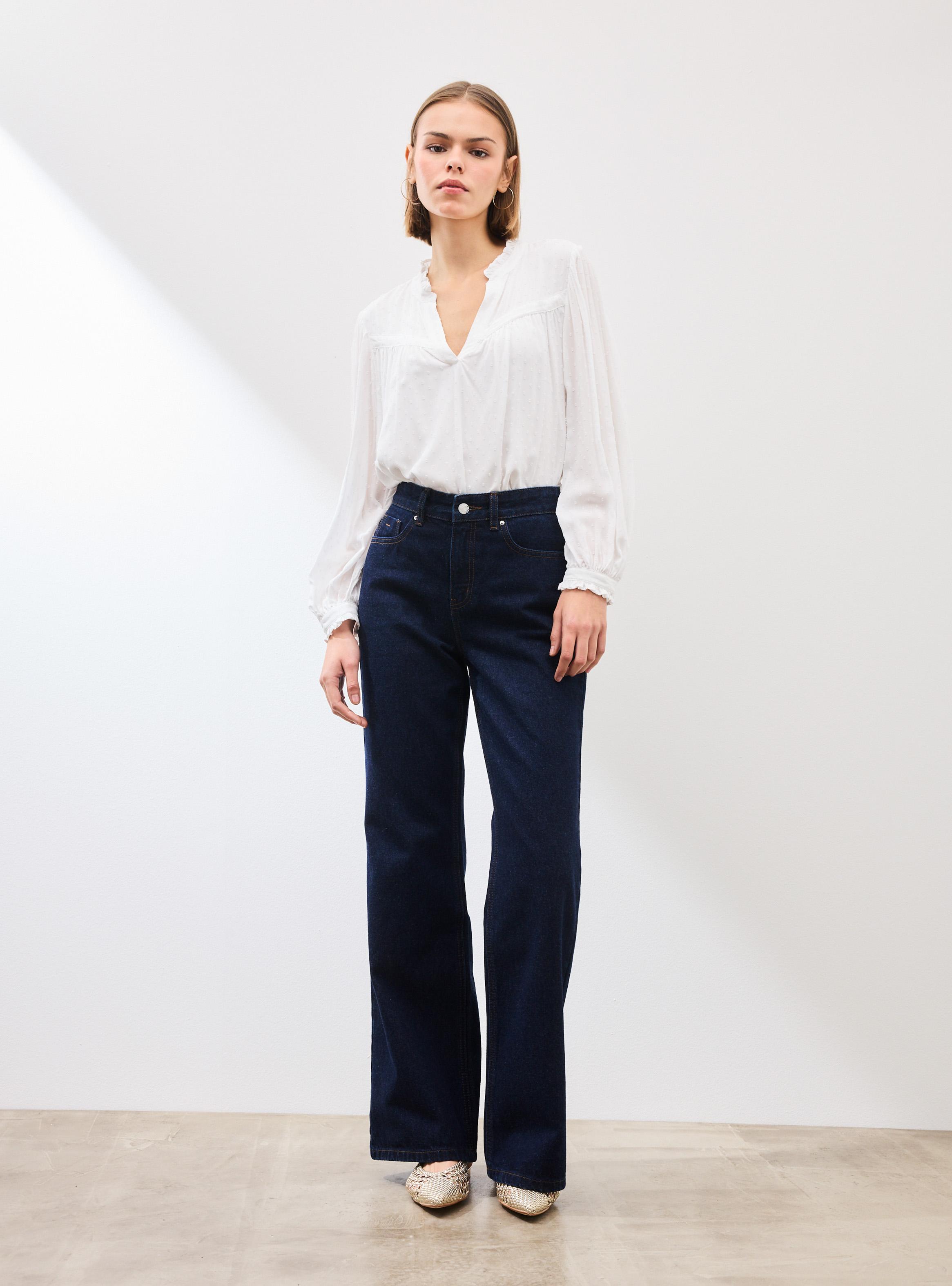Jeans Straight Animal Print-4