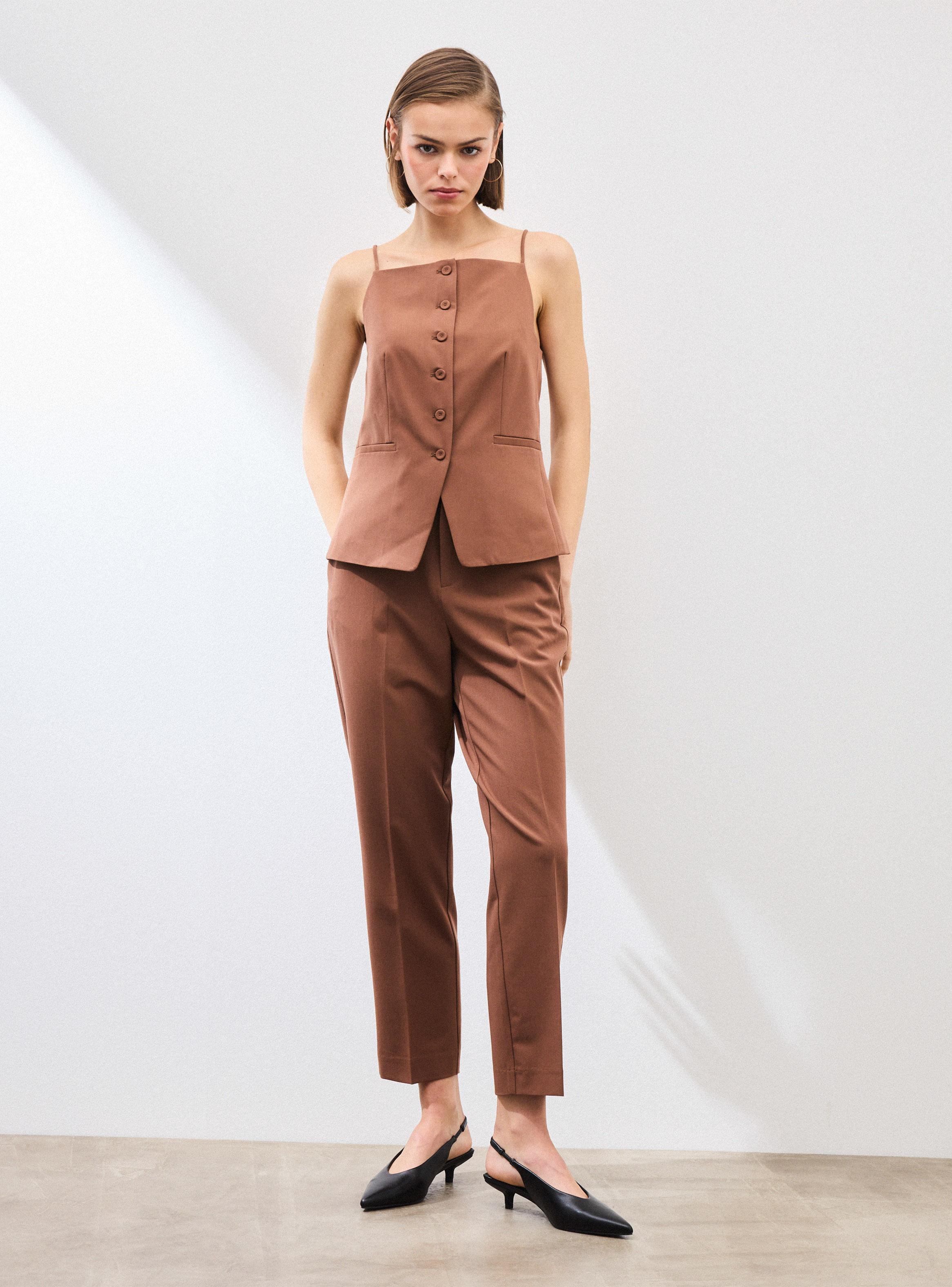Pantalón Traje Recto-4