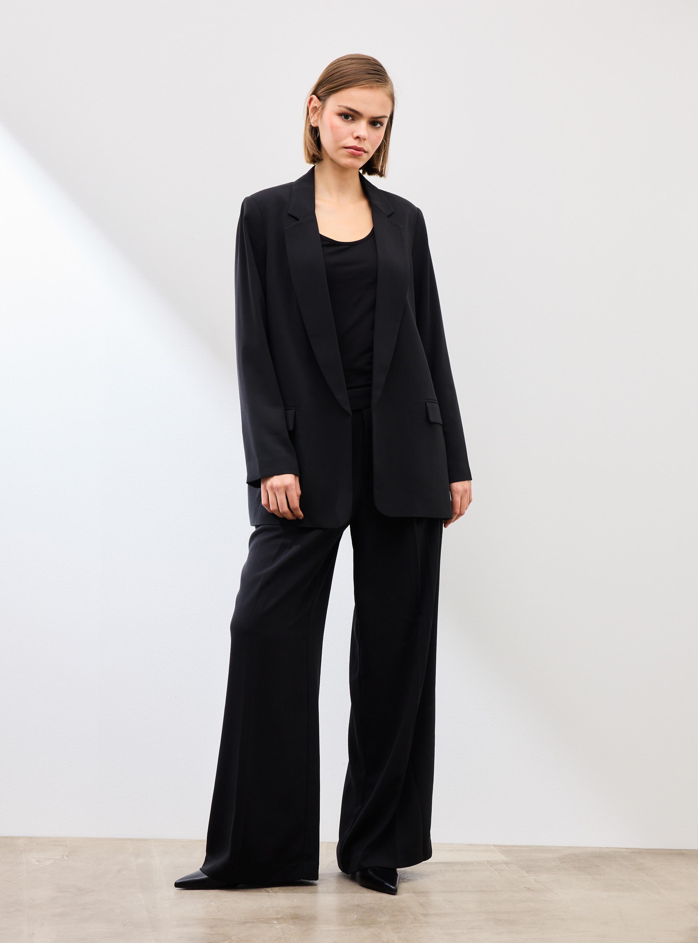 Blazer Traje Básico Abierto-4
