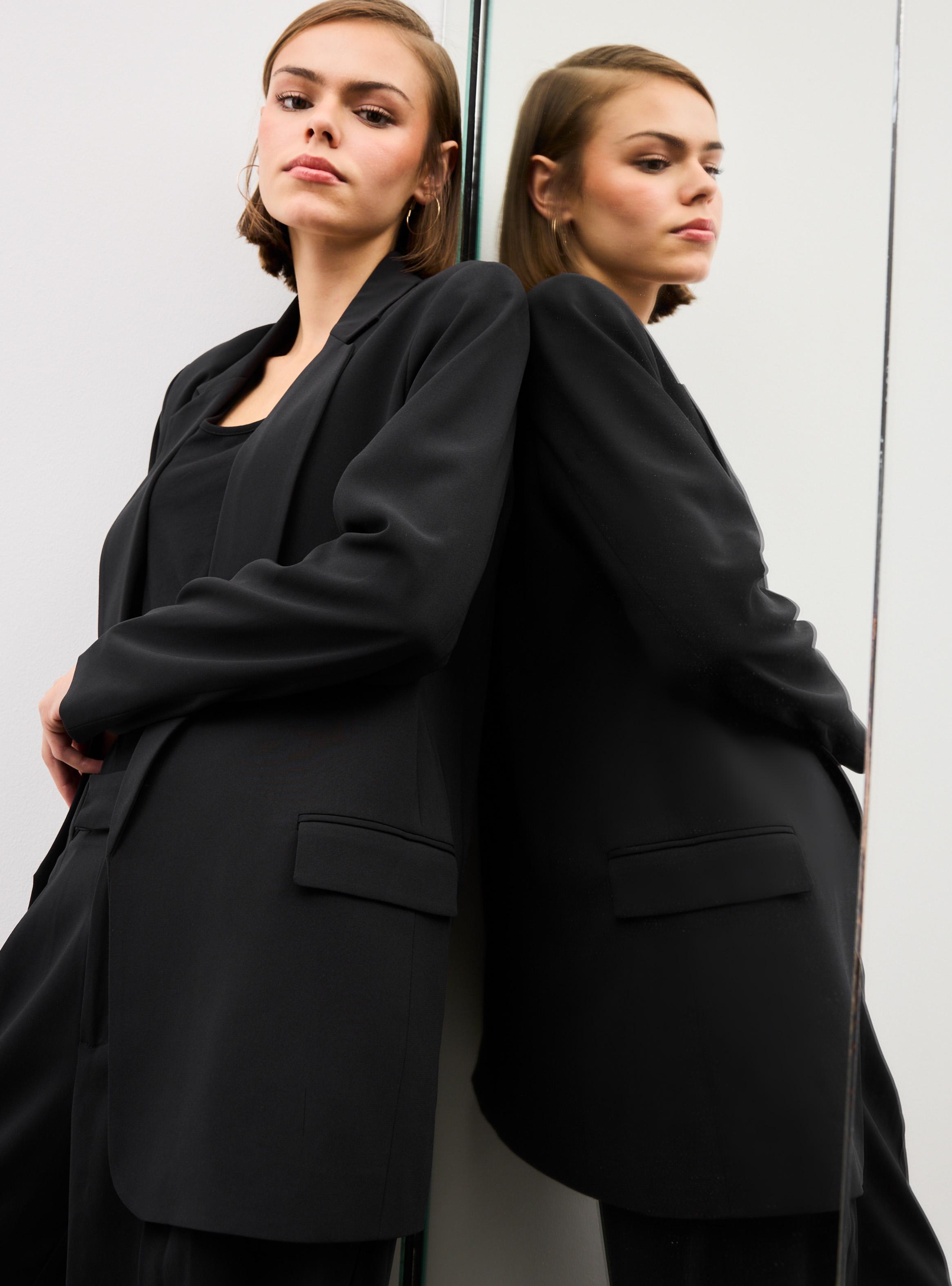 Blazer Traje Básico Abierto-3