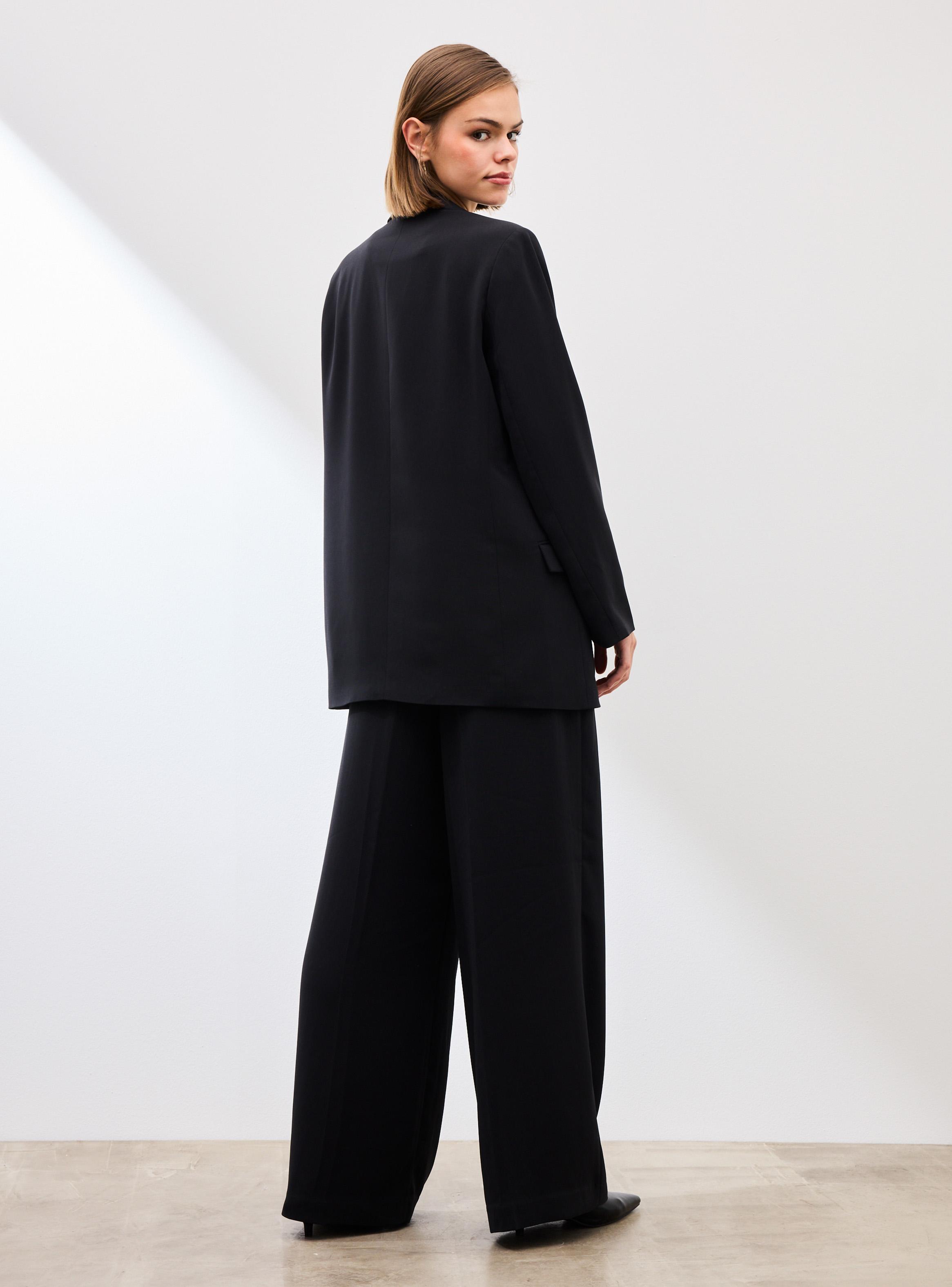 Blazer Traje Básico Abierto-5