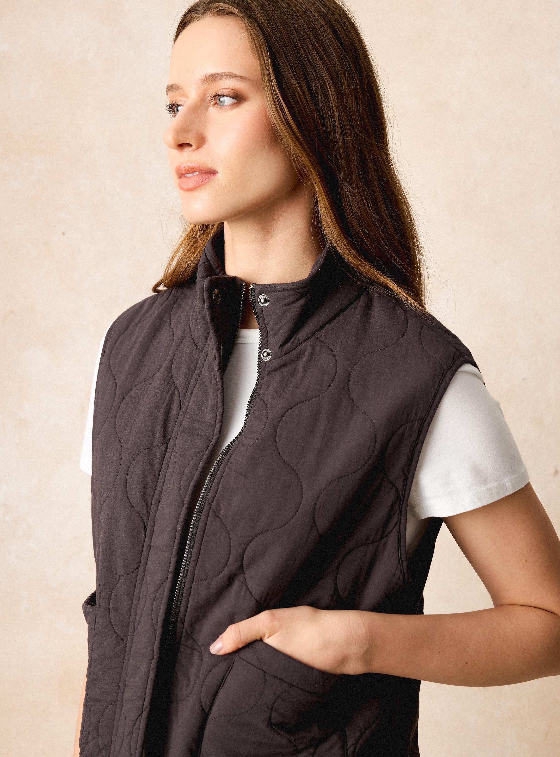 Chaqueta Acolchada con Proceso de Lavado-2