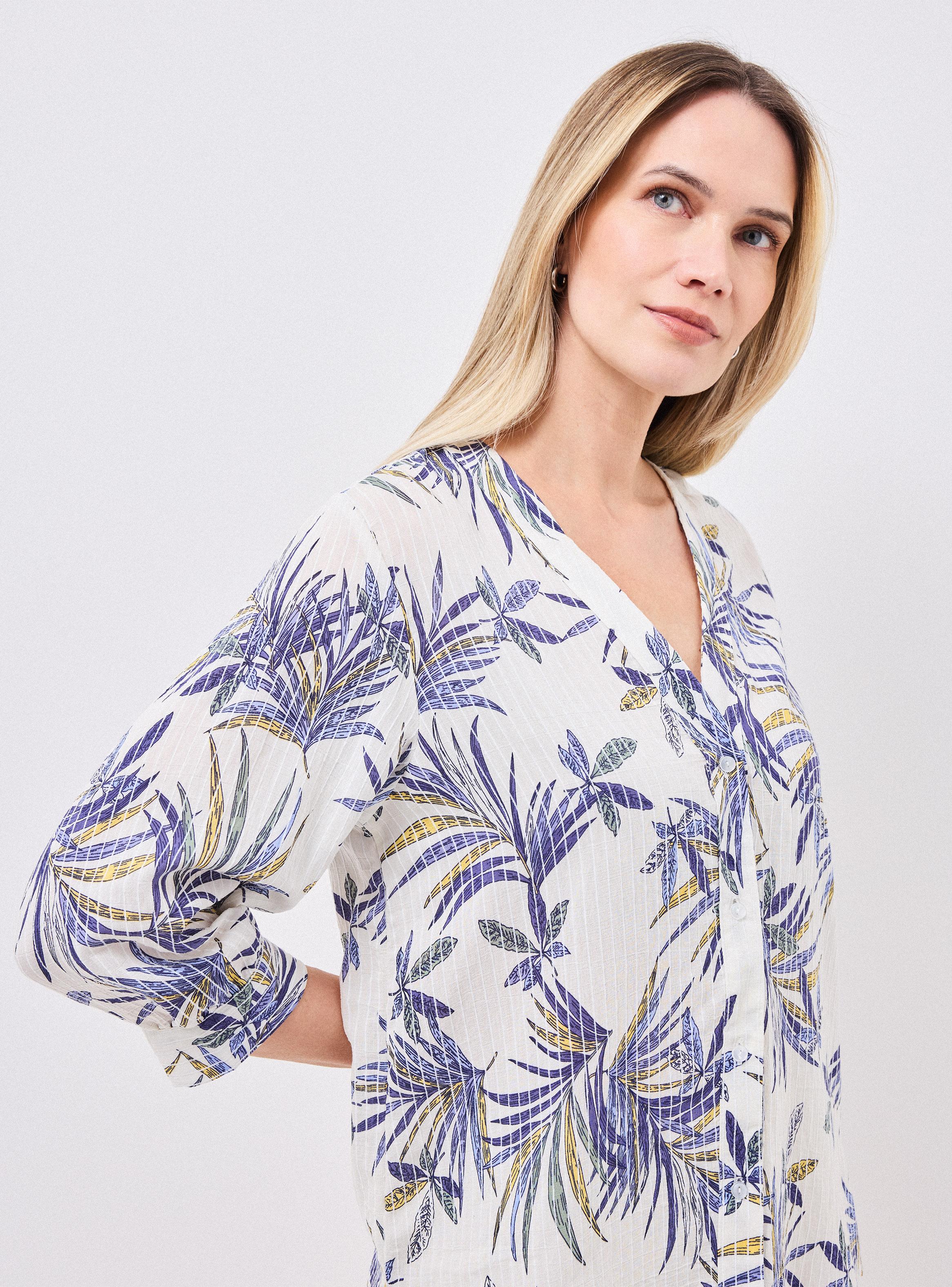 Blusa Estampada Manga 3/4-2