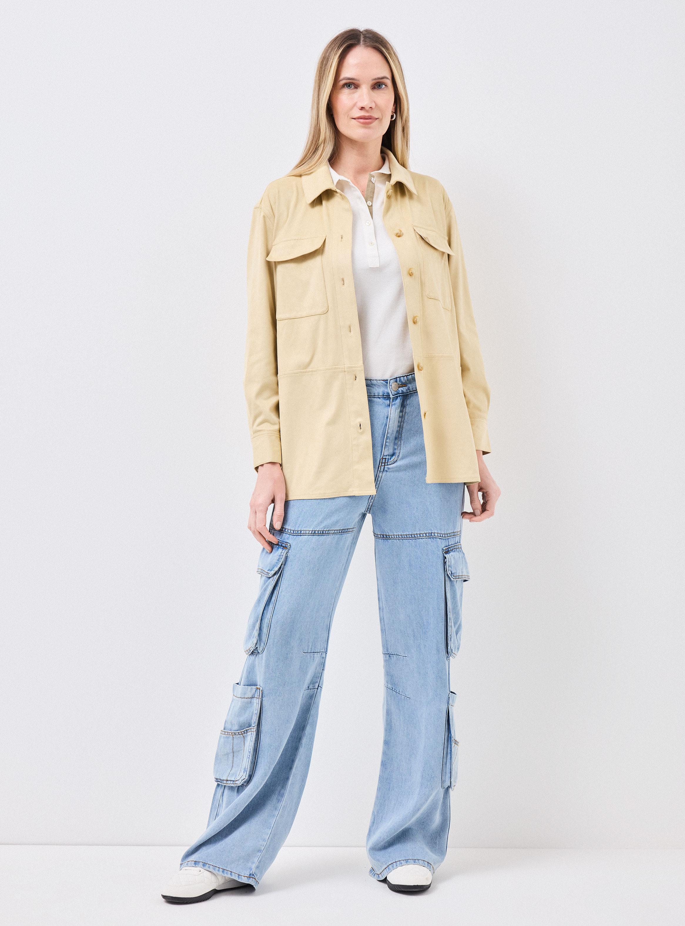 Blazer Casual Fake Suede-4