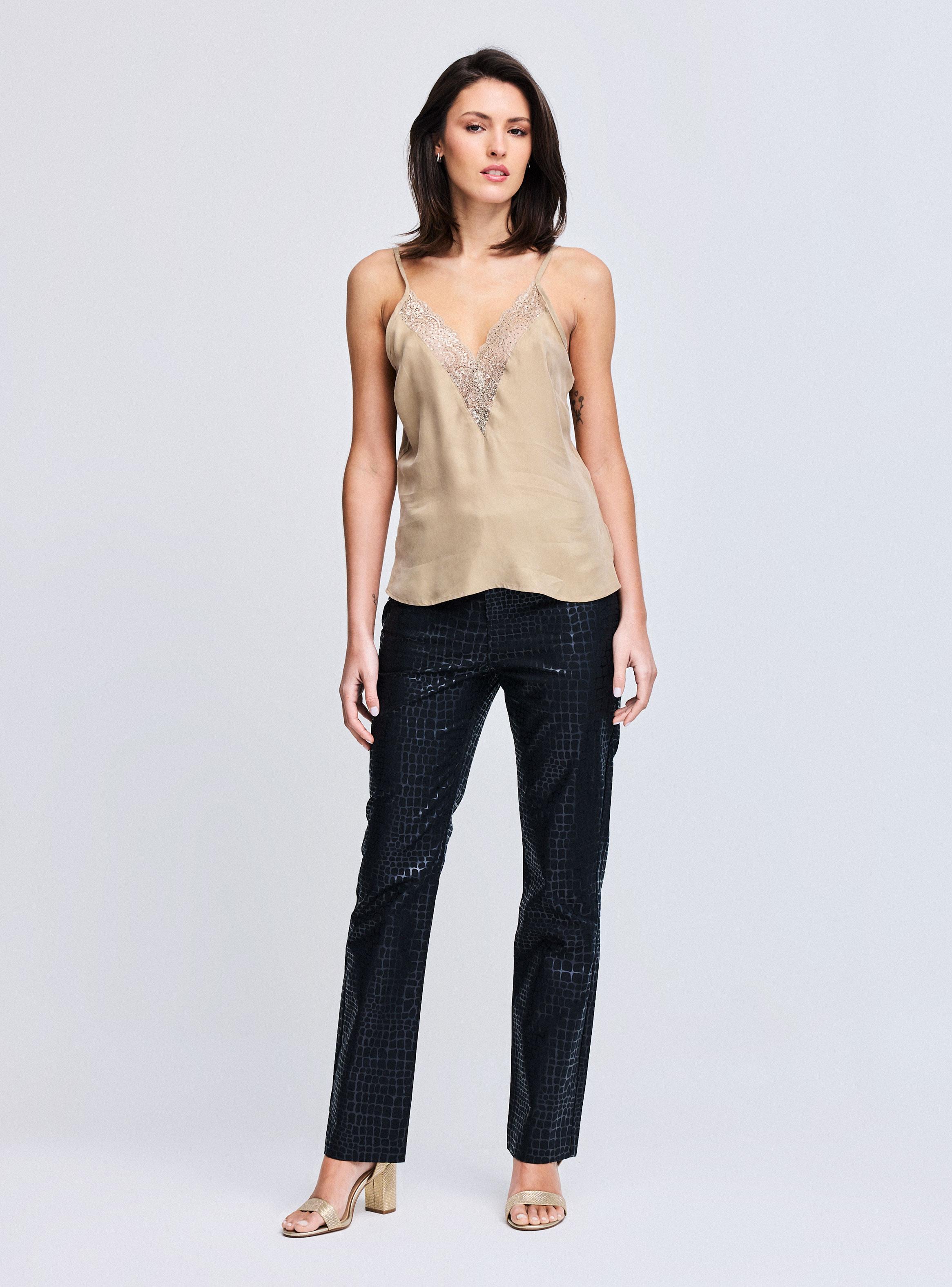 Blusa Tirantes Lencera con Encaje-4