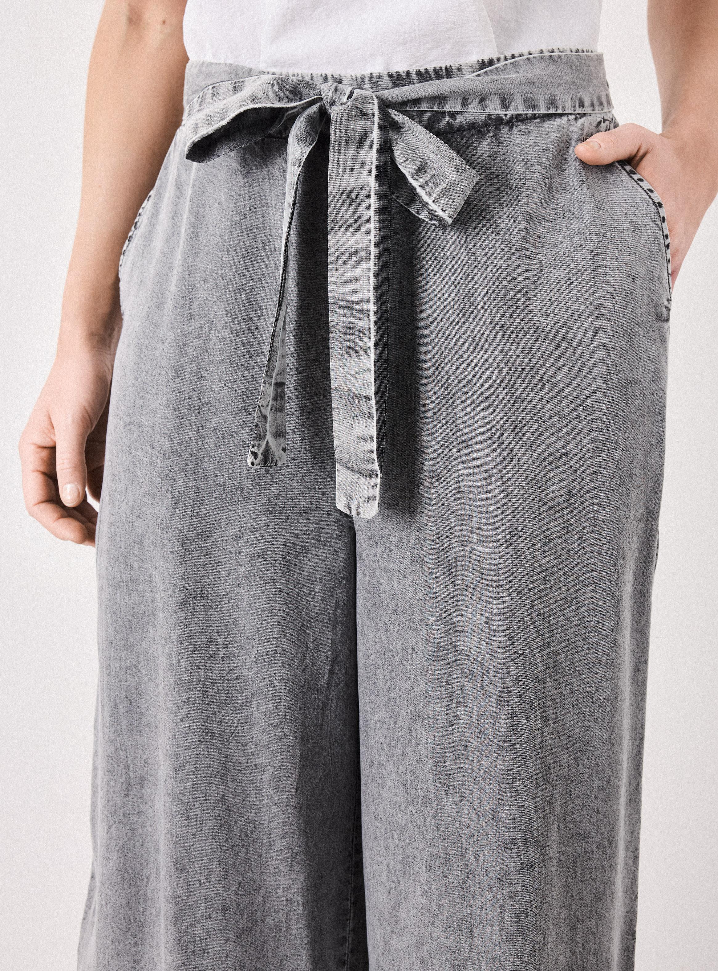 Pantalón Wide Leg Denim-2