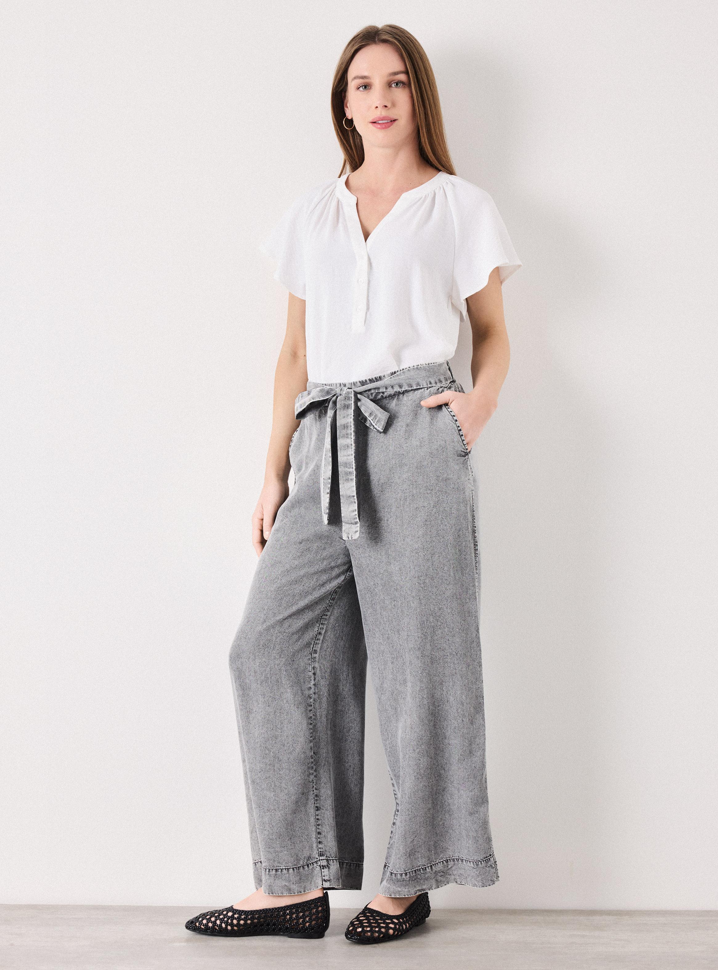 Pantalón Wide Leg Denim-4