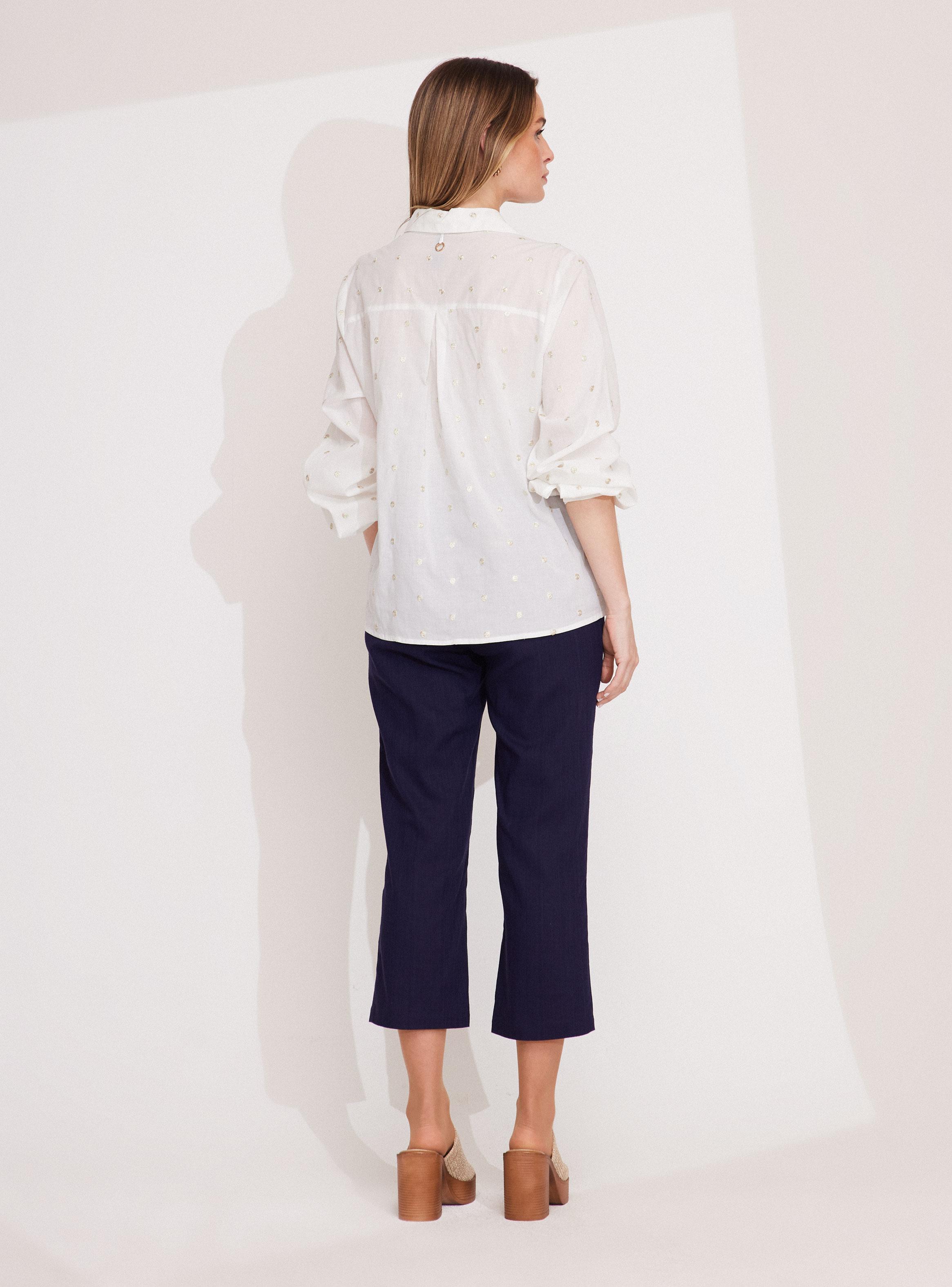 Blusa con Bordado Metalizádo-5