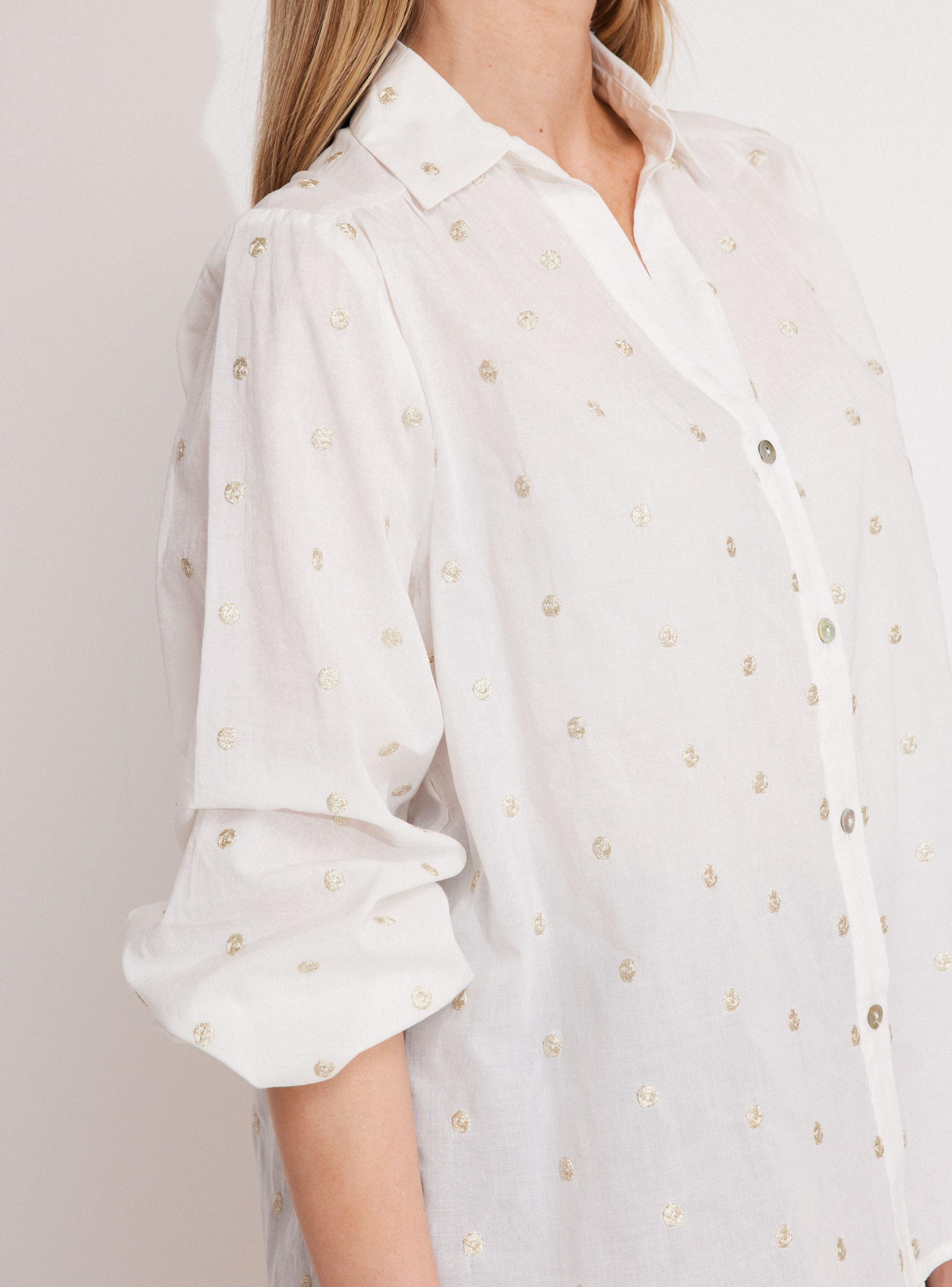 Blusa con Bordado Metalizádo-3