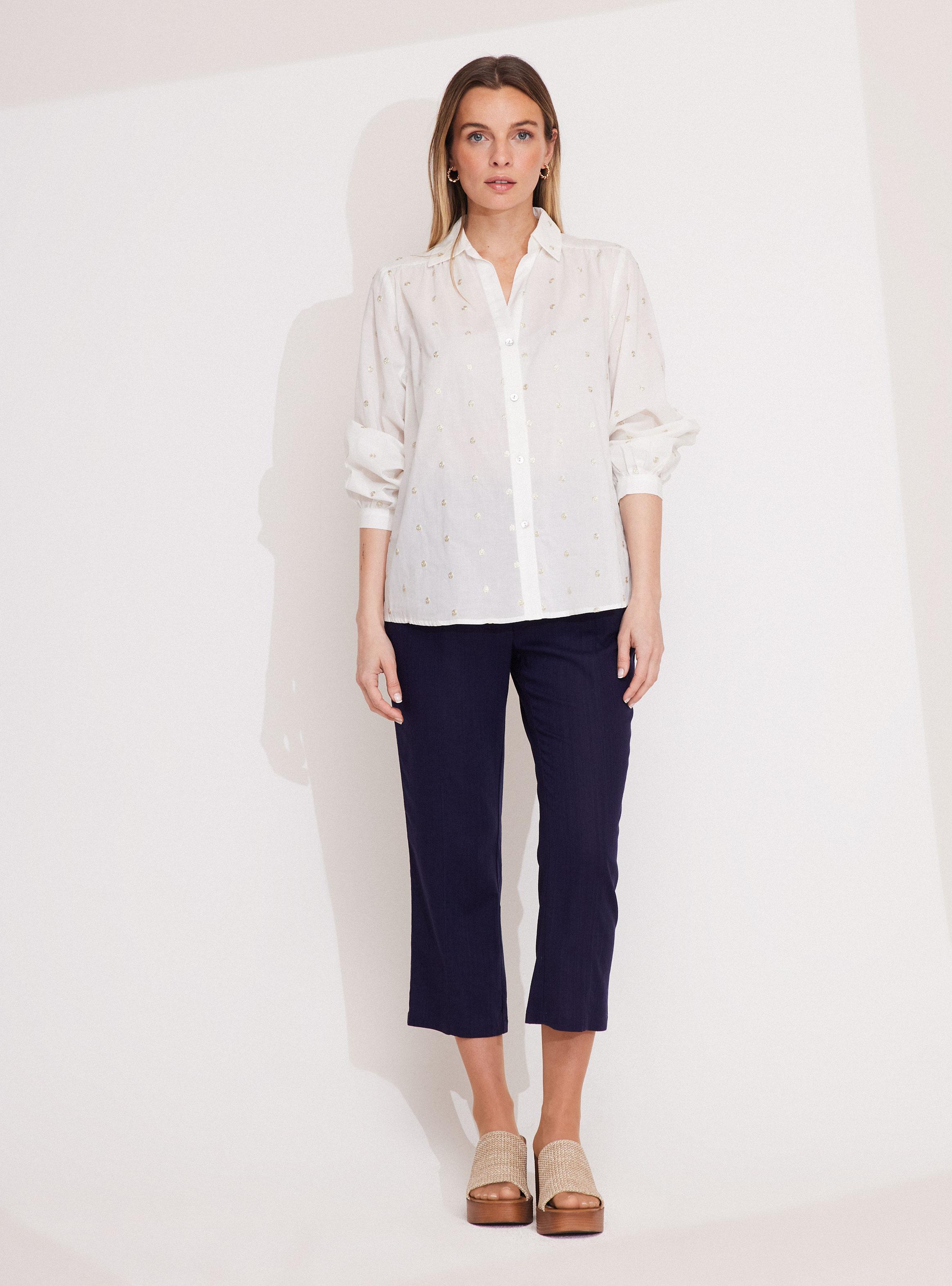 Blusa con Bordado Metalizádo-4
