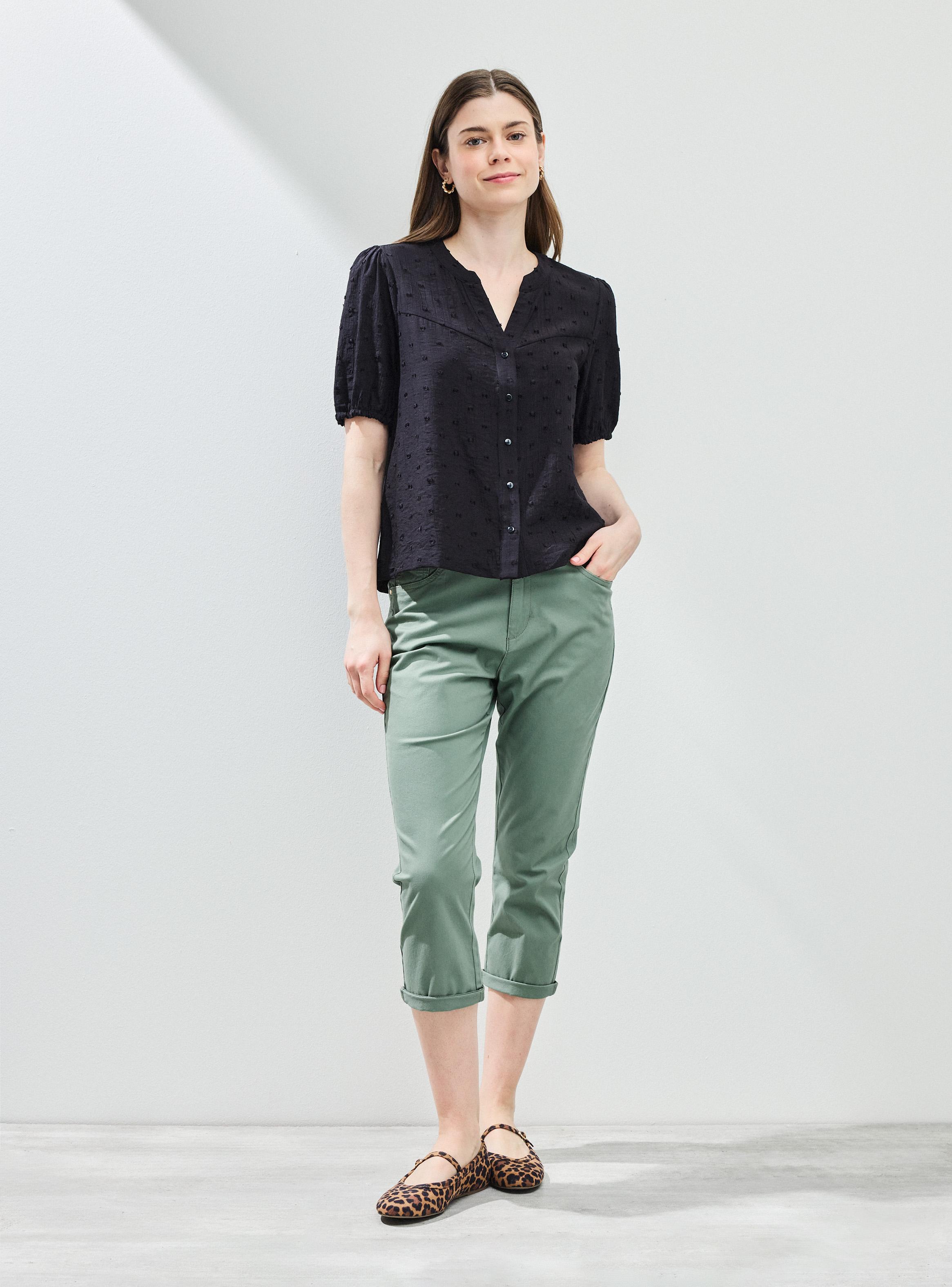 Blusa Textura de Lunares-5