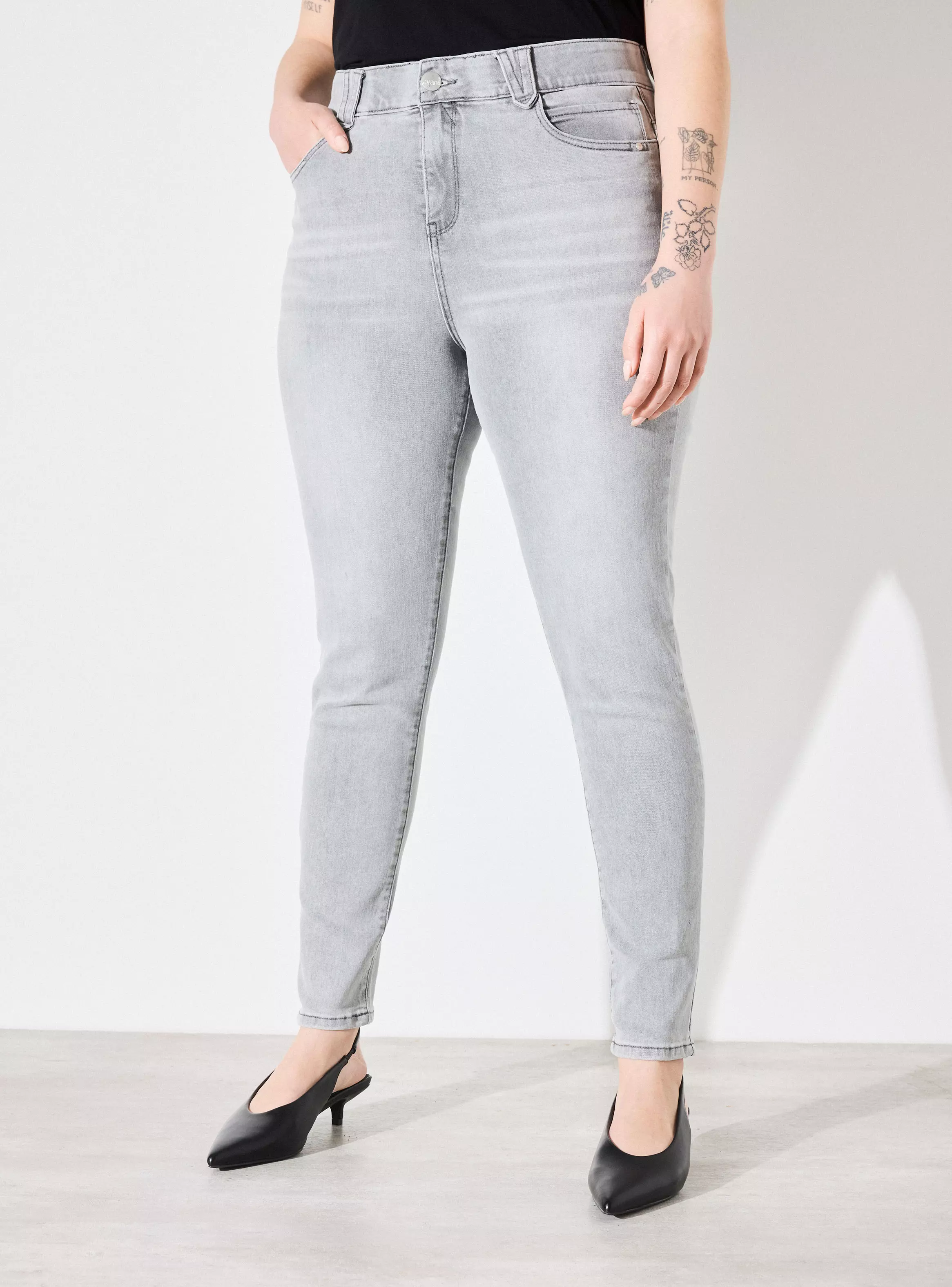 Jeans Power Shape Control Abdomen Curvy Fit-0