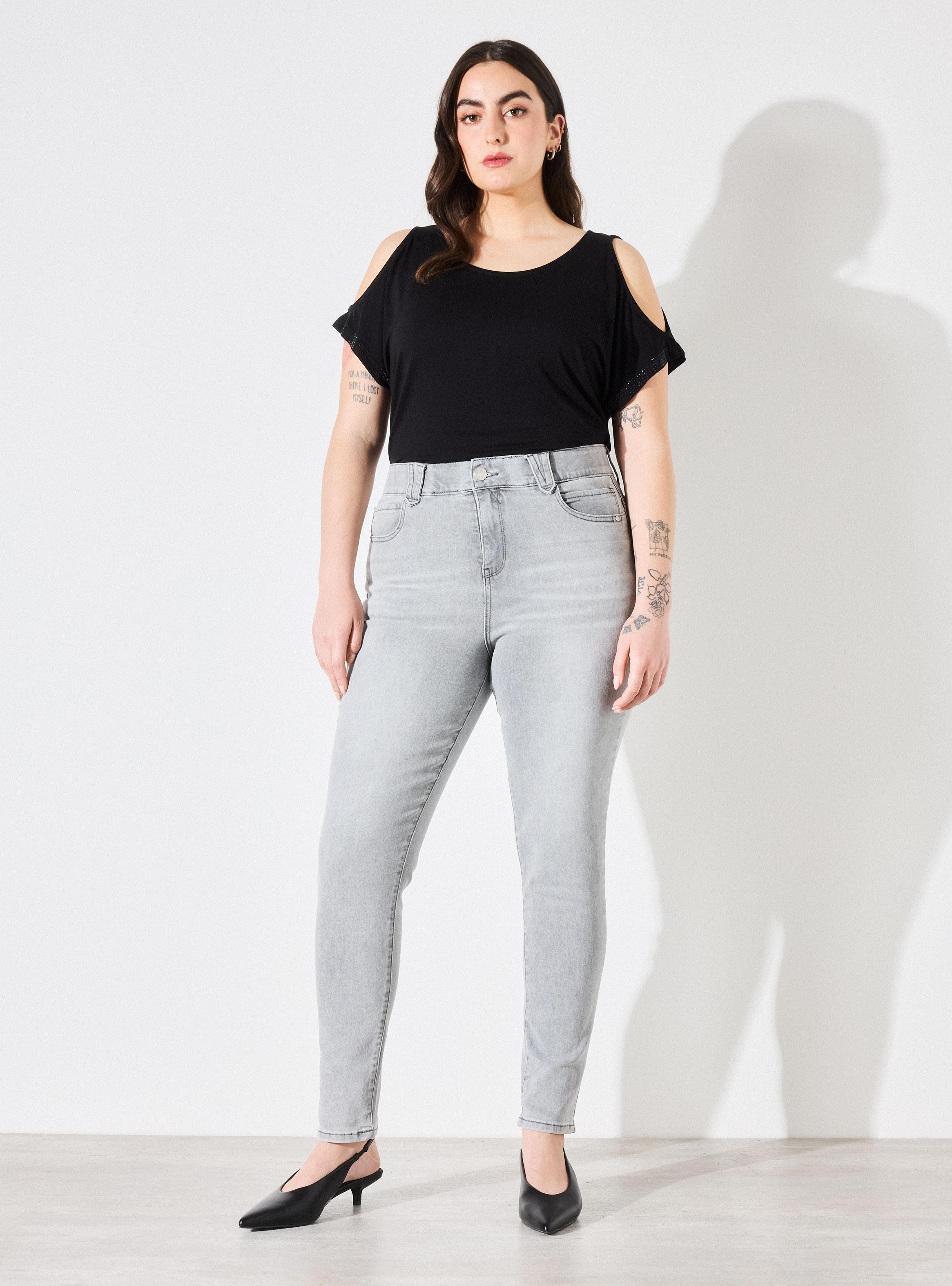 Jeans Power Shape Control Abdomen Curvy Fit-4
