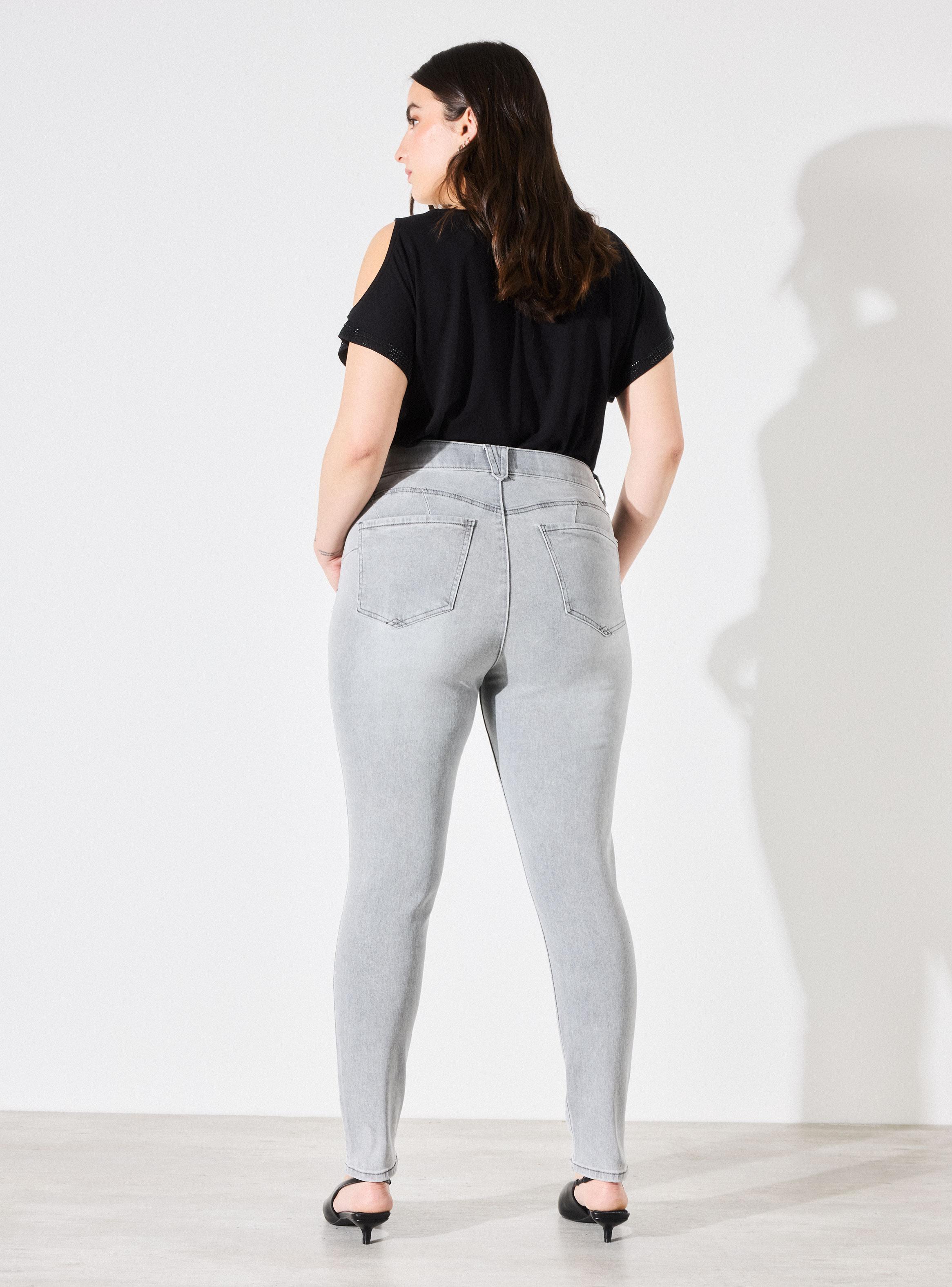 Jeans Power Shape Control Abdomen Curvy Fit-5