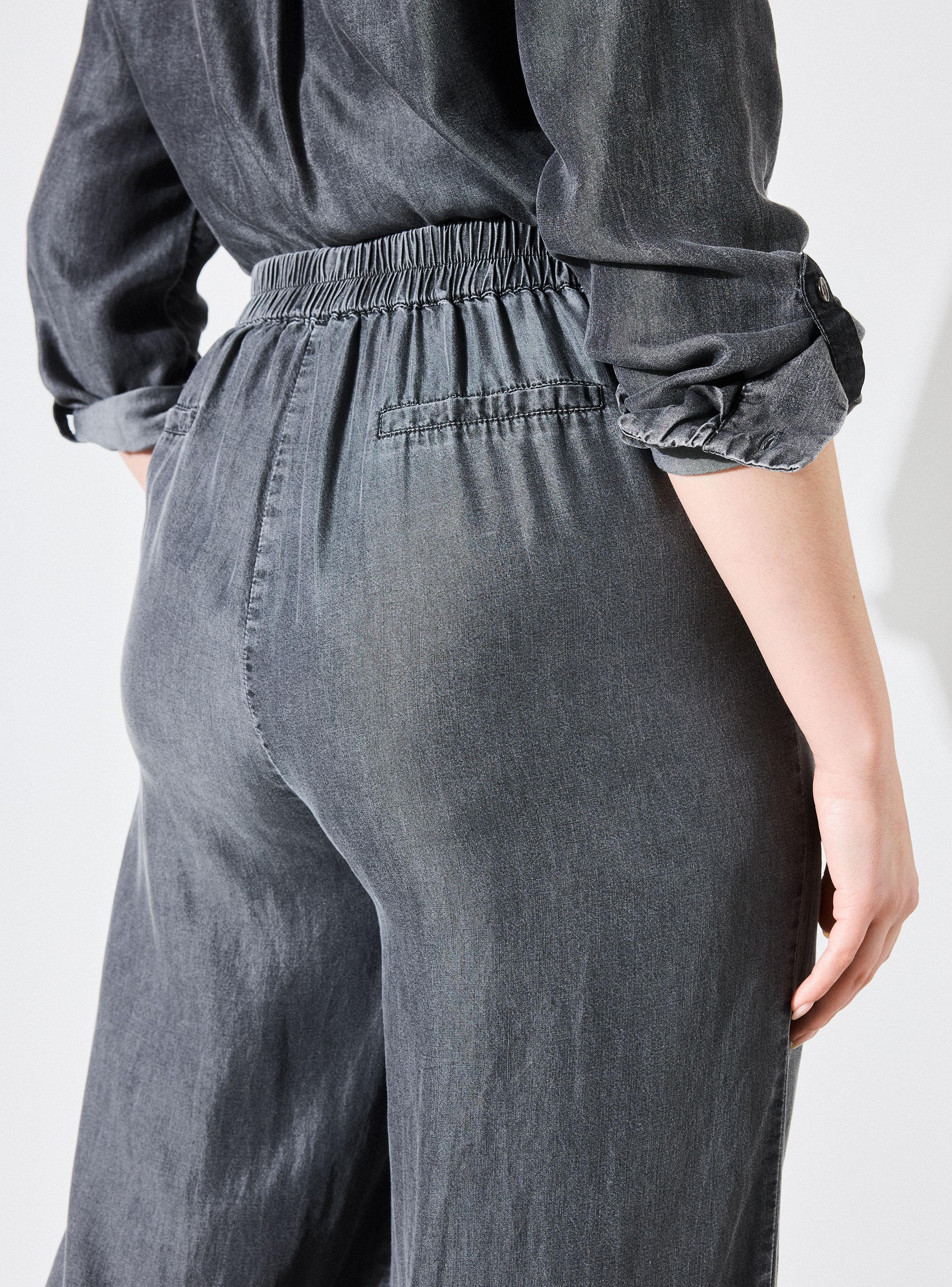 Pantalón Wide Leg Tencel Lavado-3