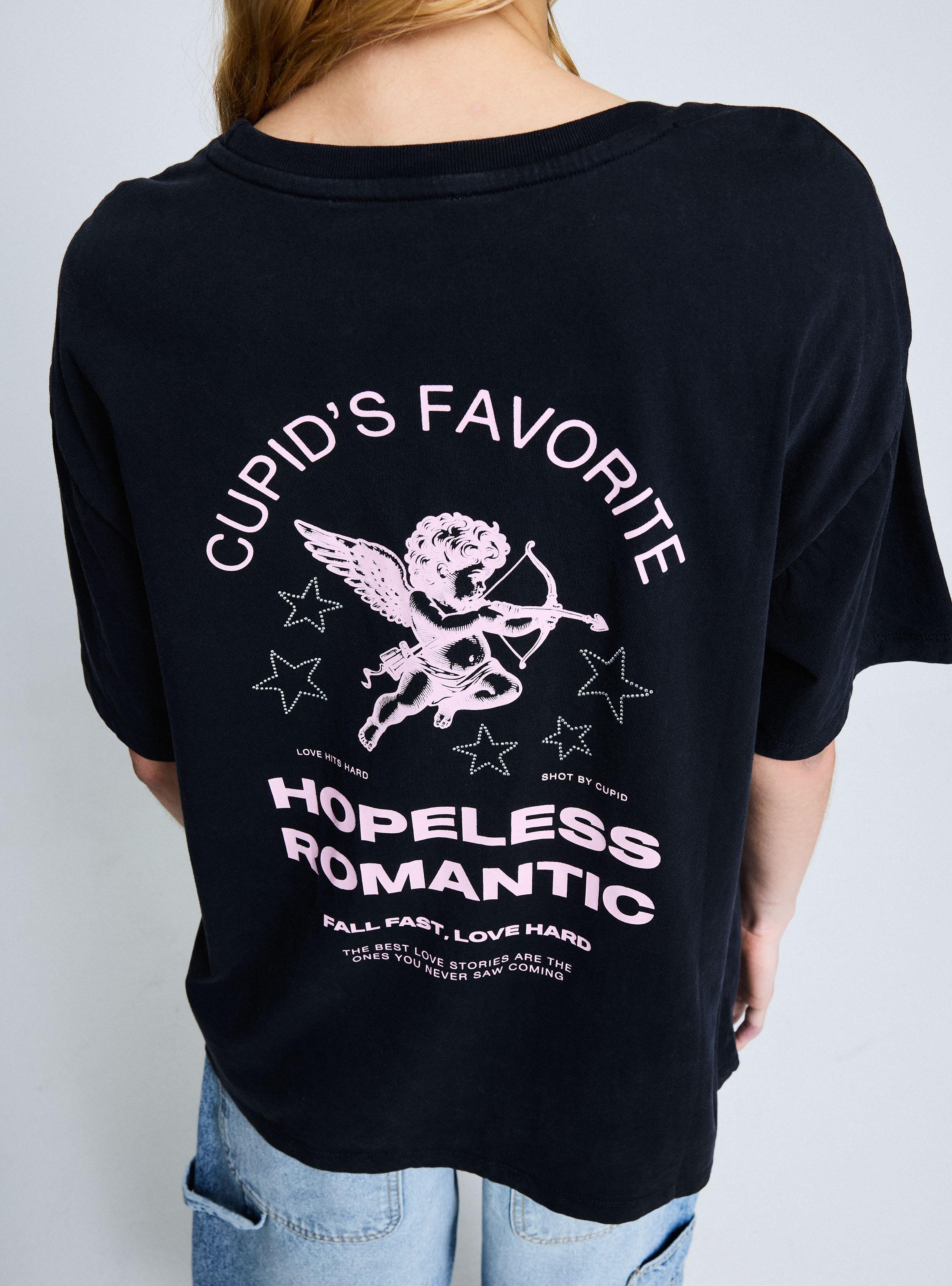 Polera Oversize con Estampado-3