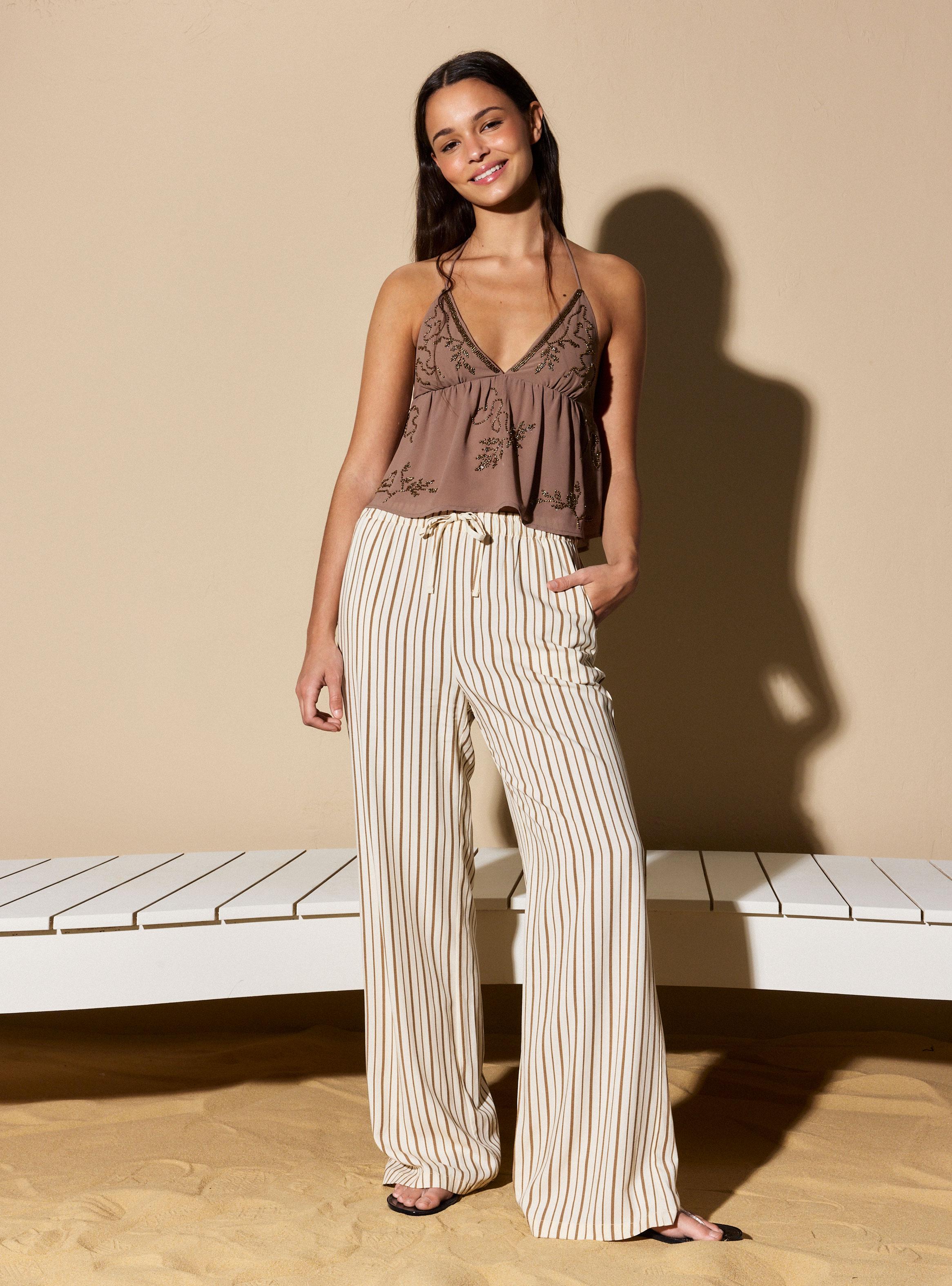 Pantalón Cargo Cintura Ajustable-4