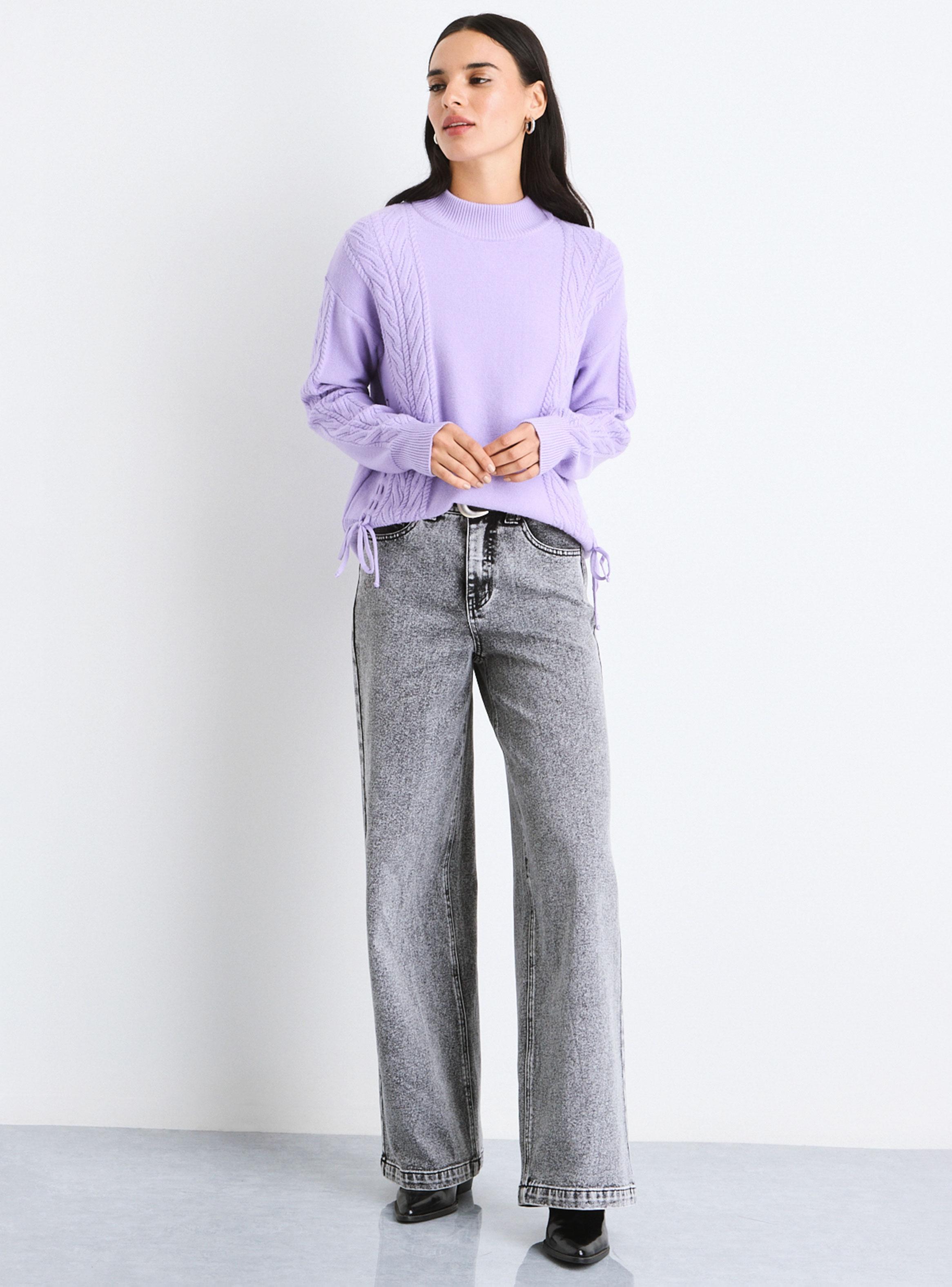 Sweater Diseño Manga Larga Liso-4