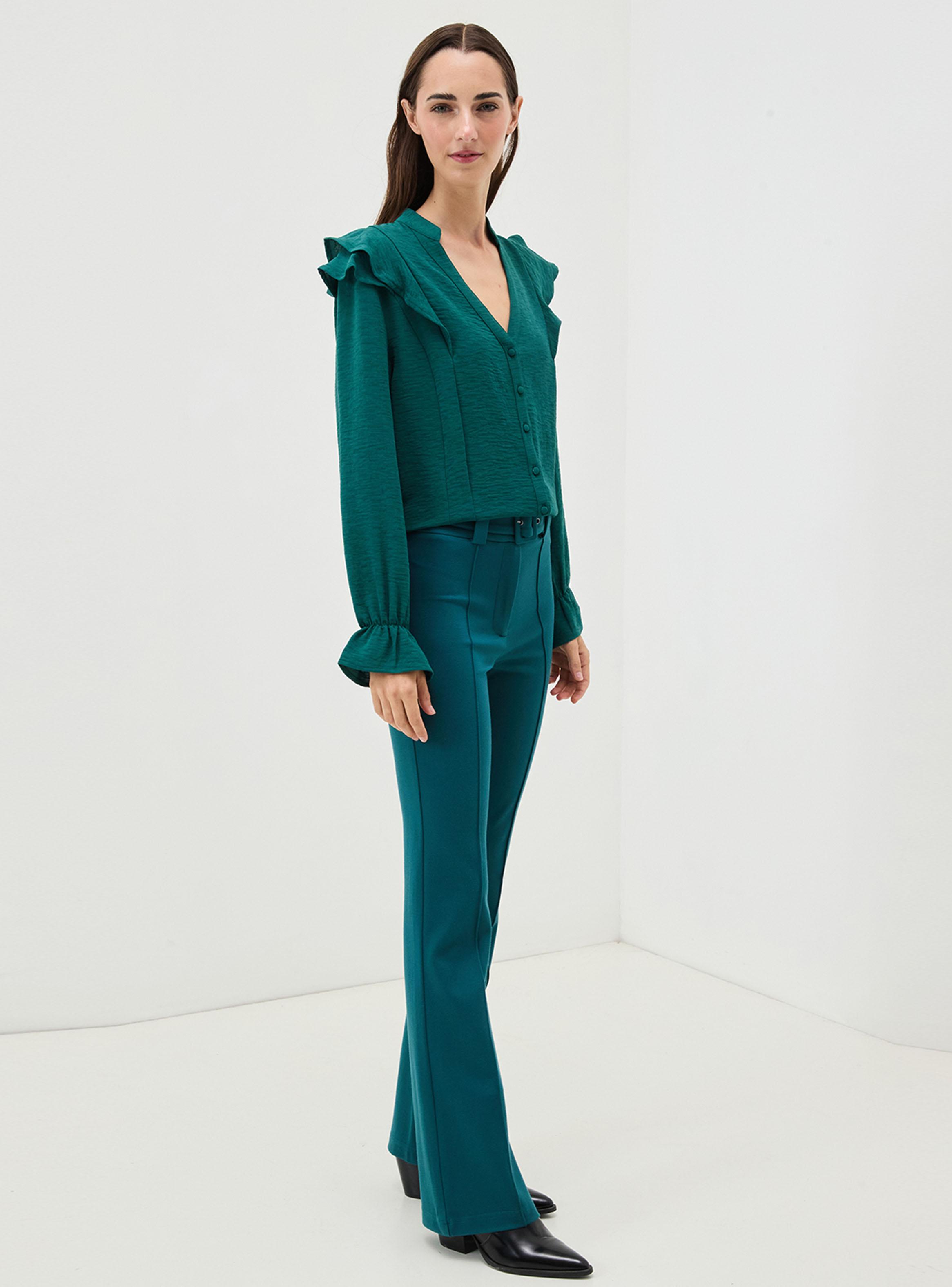 Blusa Lisa Detalle Vuelos-3