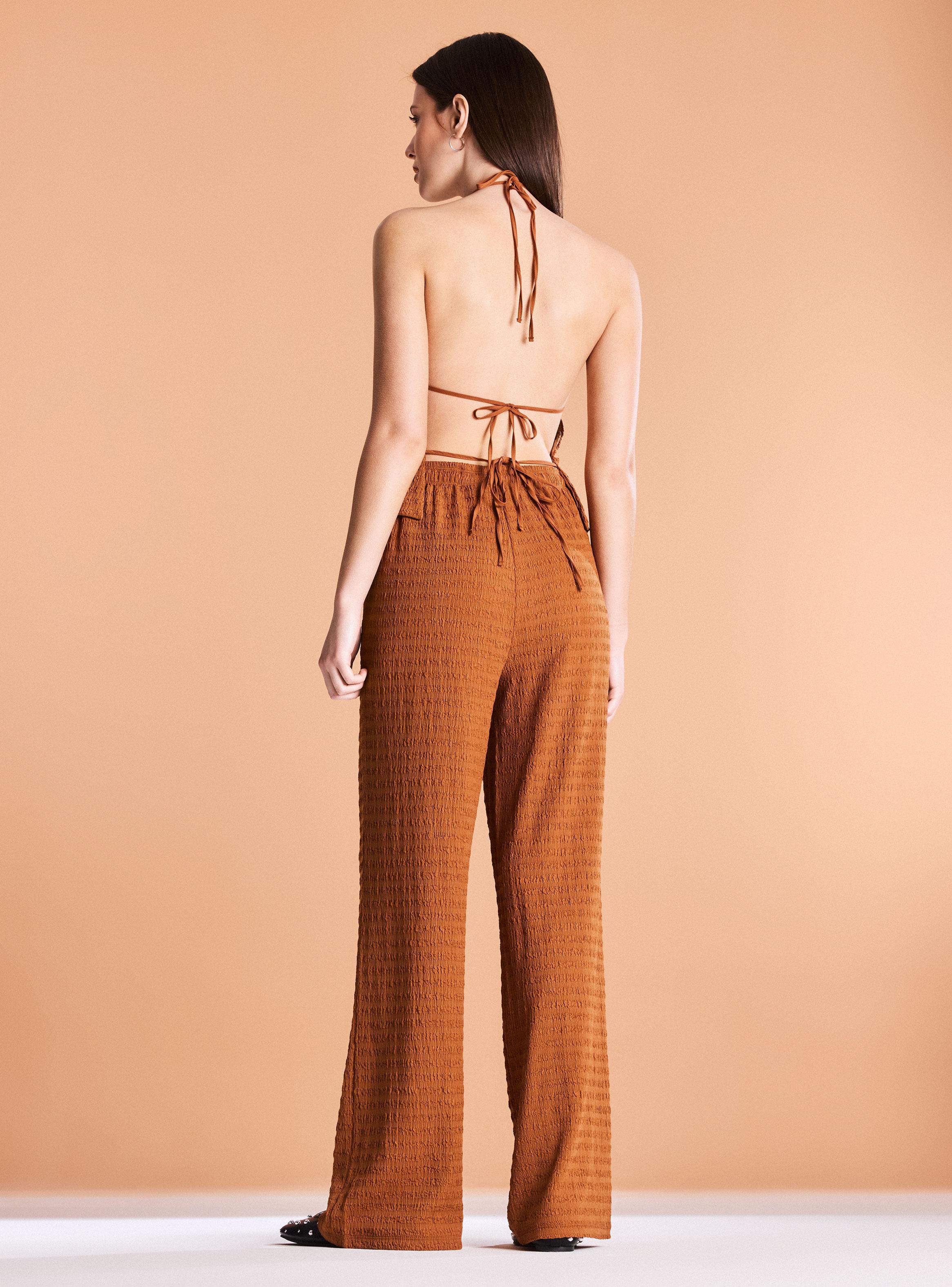 Pantalón Texturizado Pijamero-5