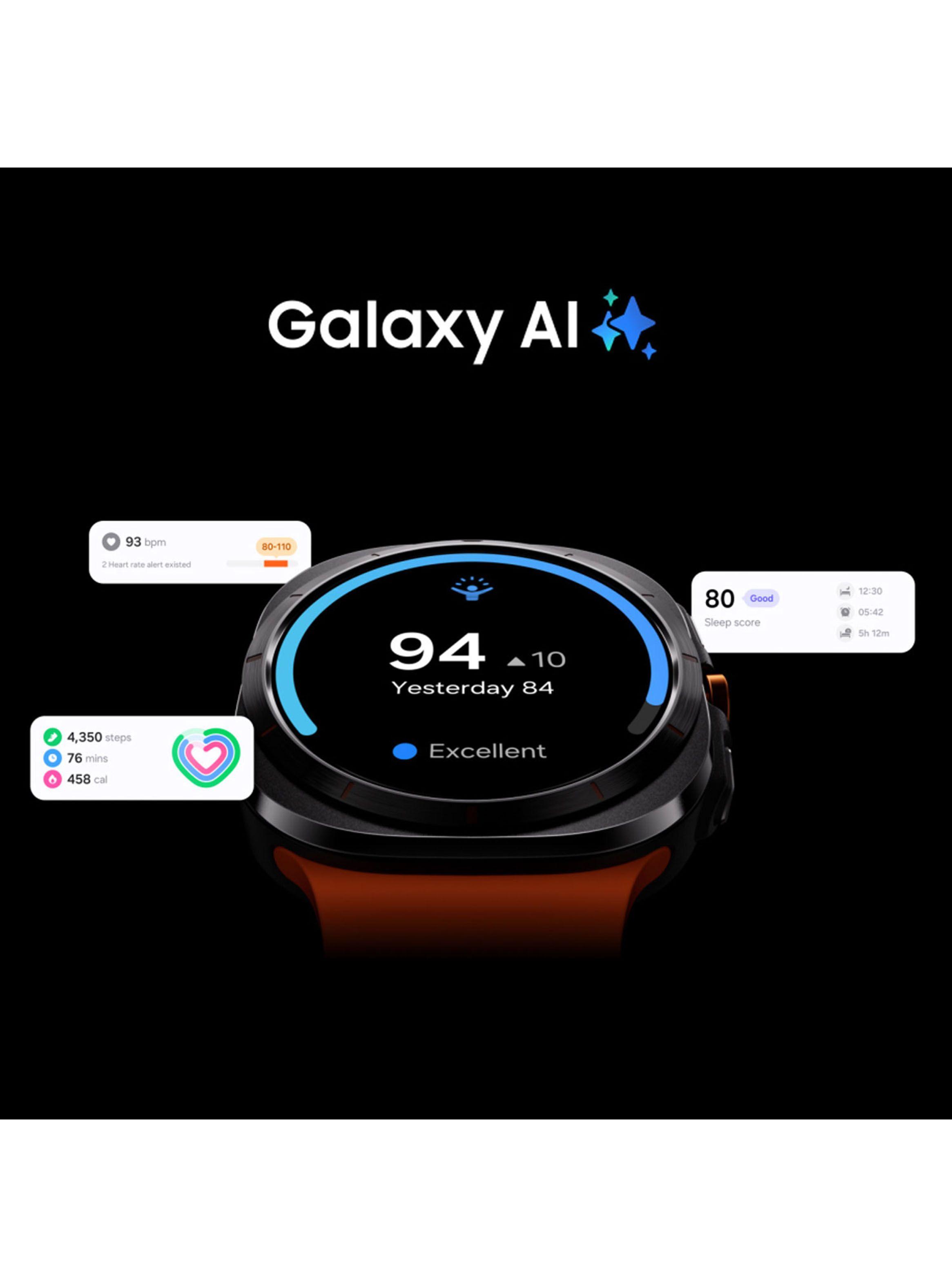 Smartwatch Galaxy Watch Ultra LTE Plateado Titanio -4