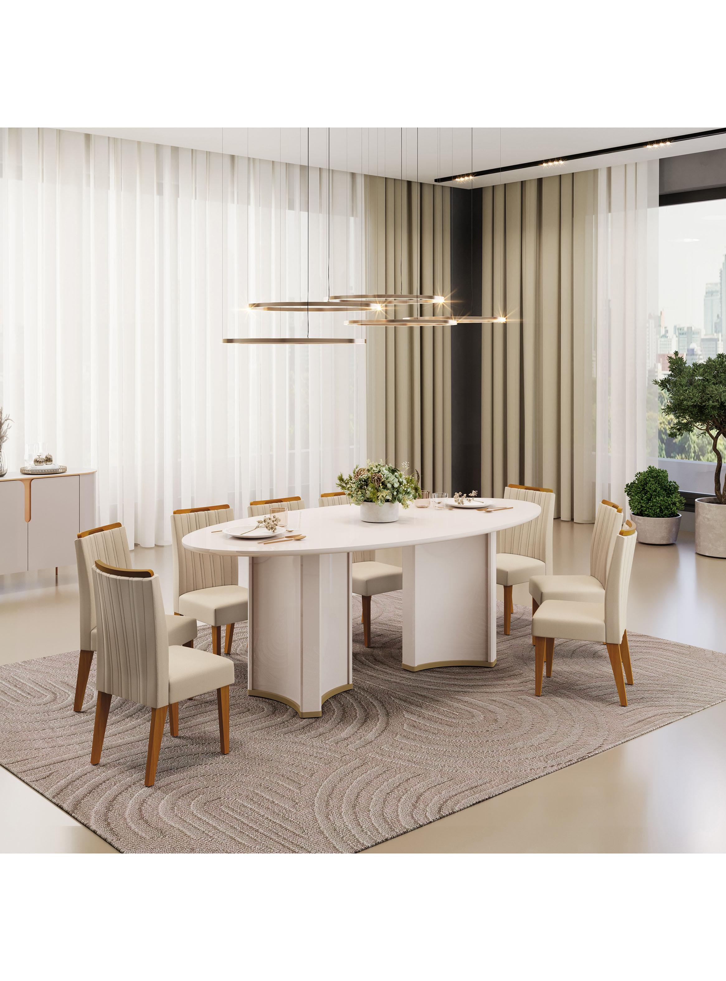 Juego de Comedor Liz +  8 Sillas-4
