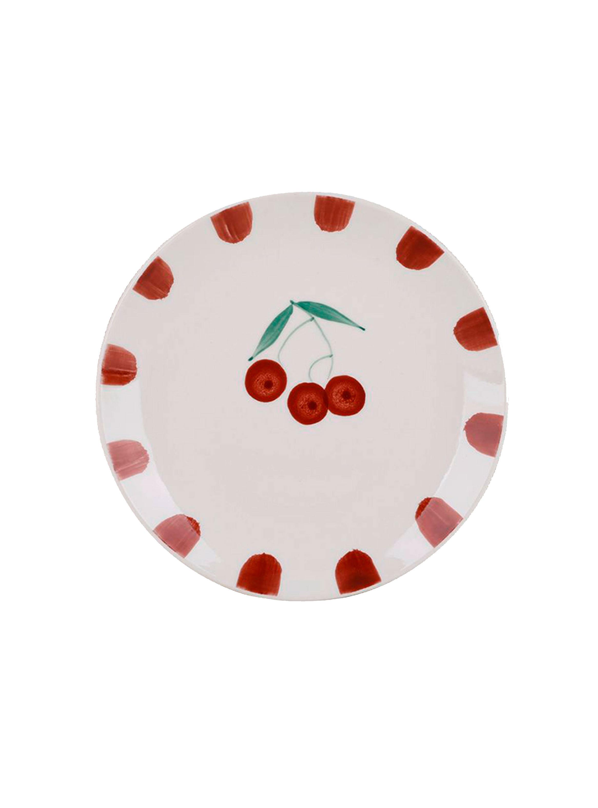 Set Vajilla 30 Piezas Guinda Cerámica-2