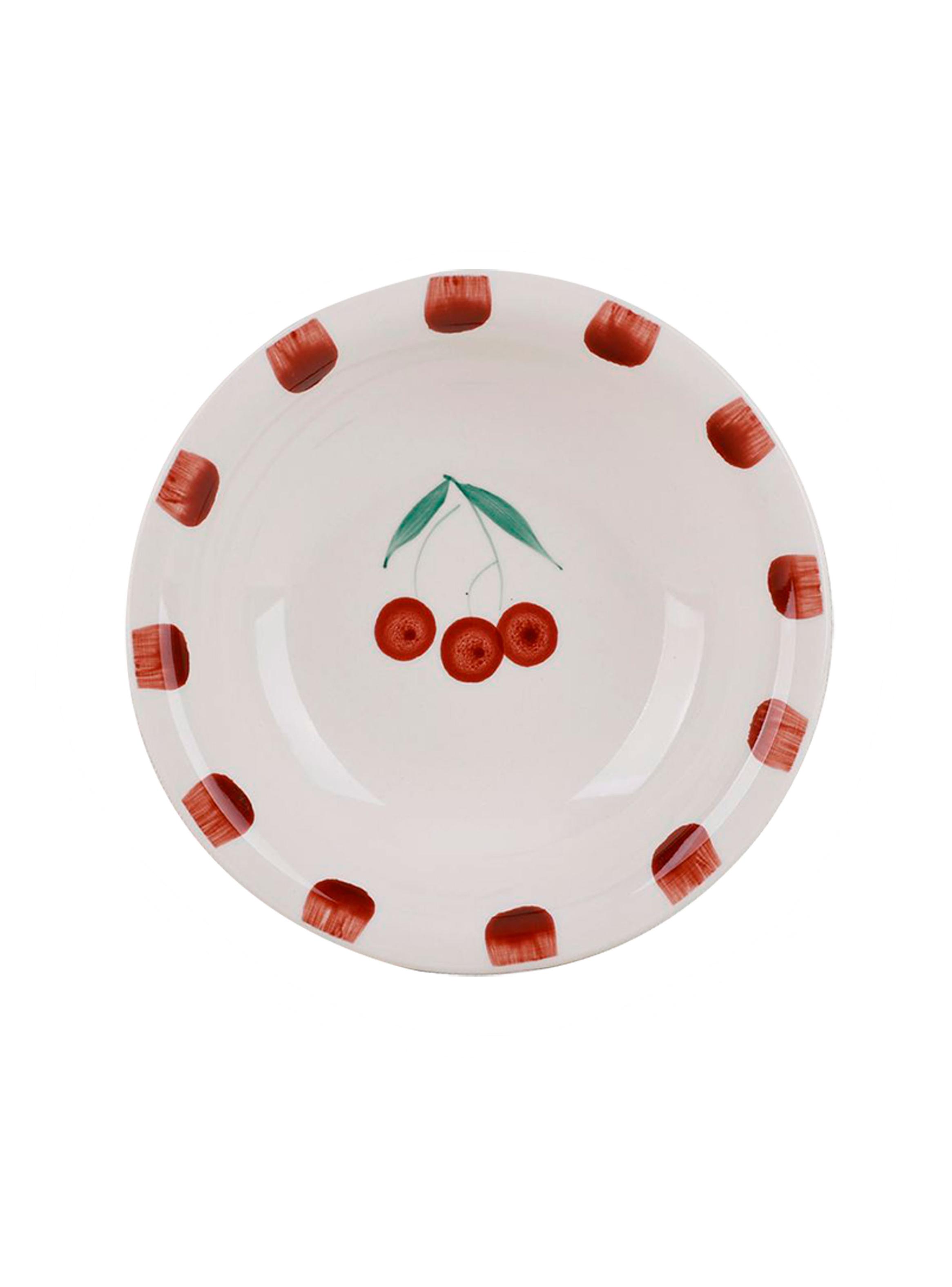 Set Vajilla 30 Piezas Guinda Cerámica-4