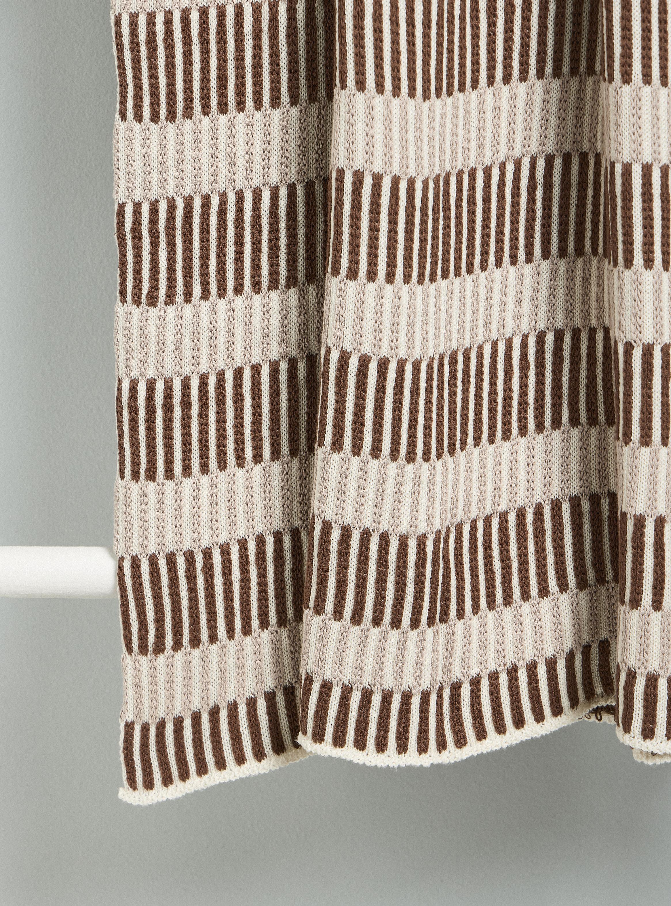 Chal Terra Beige 130x160 cm-2