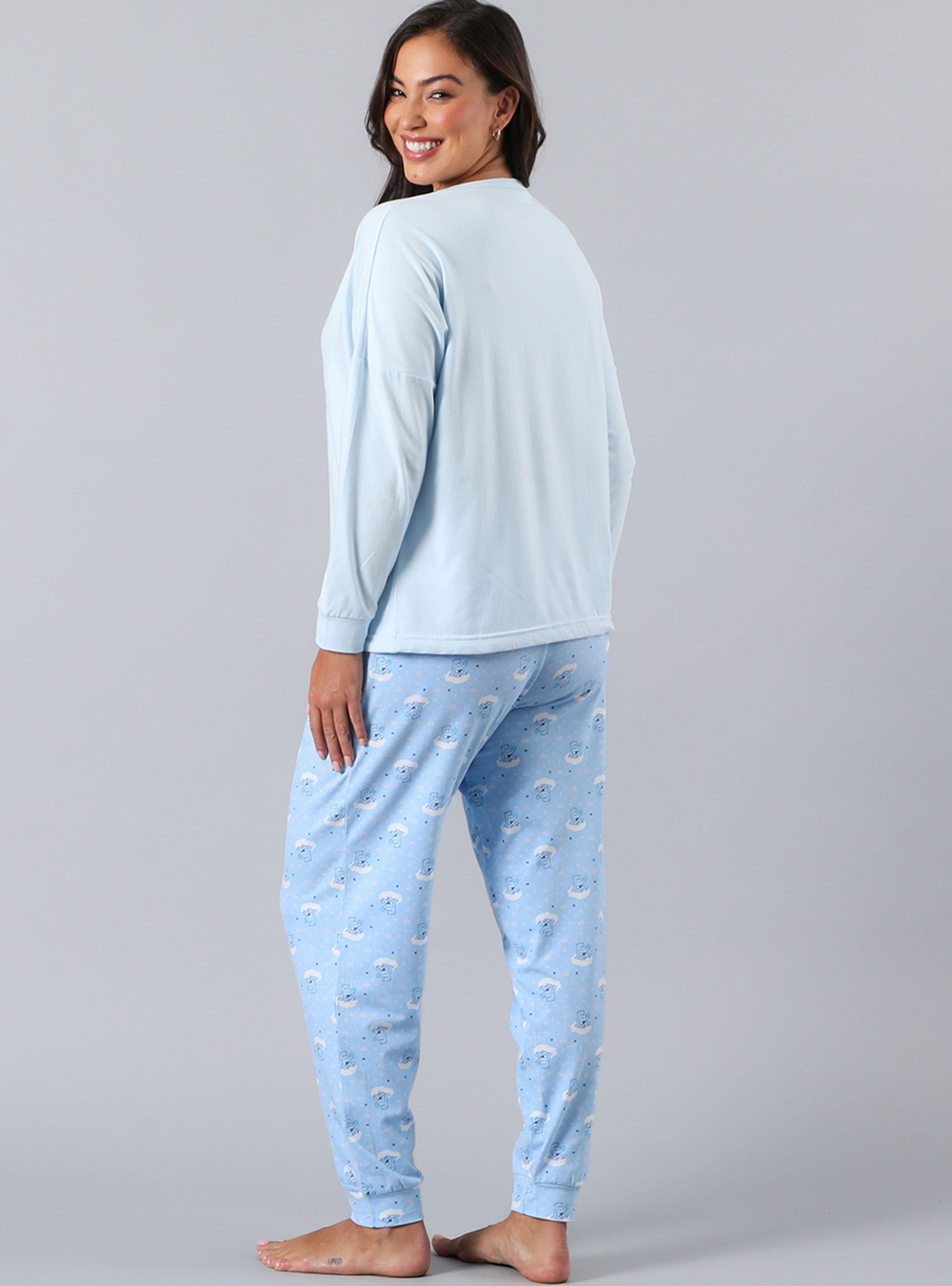 Pijama Polera Ajustable en Pretina-1