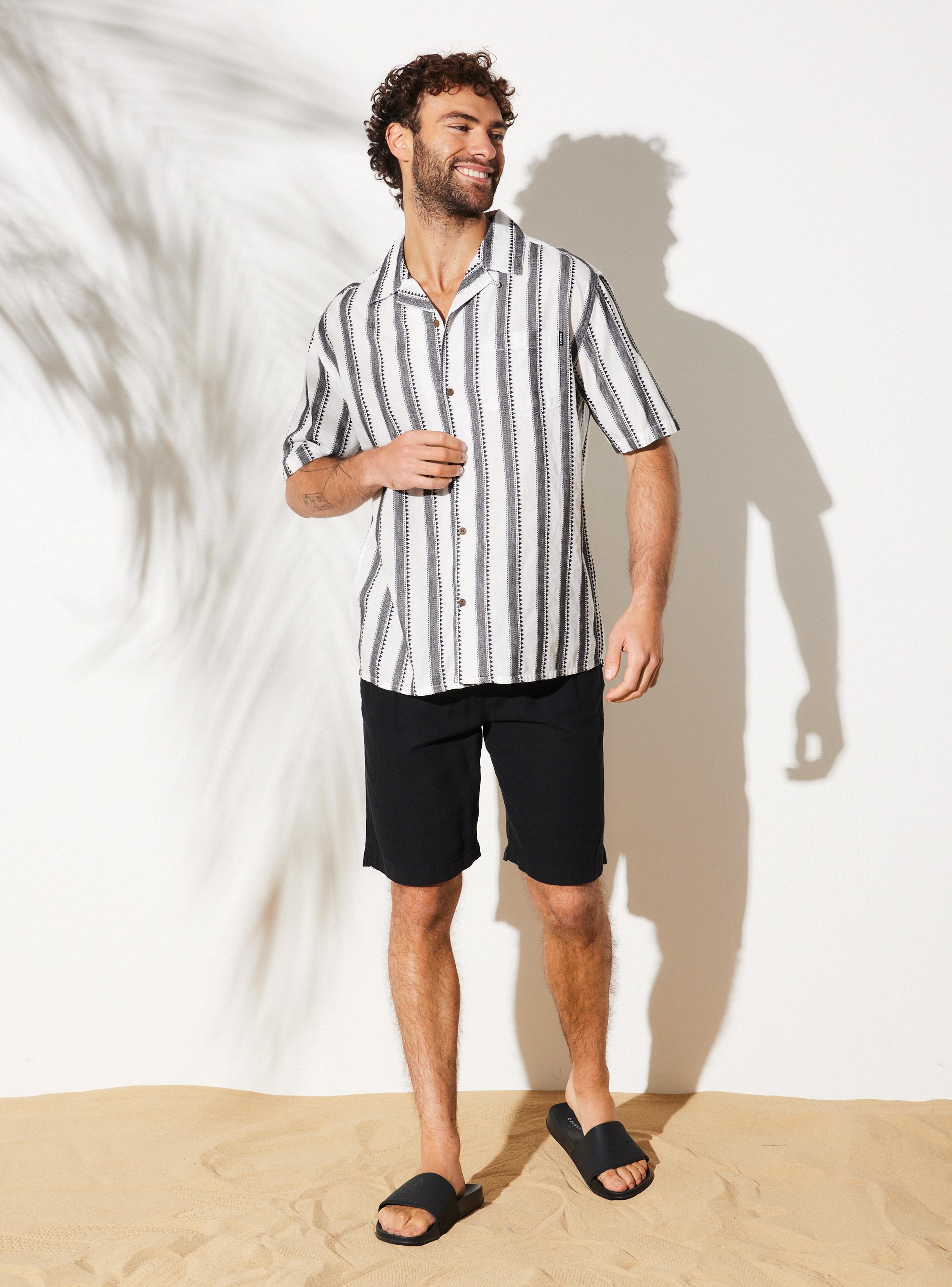 Camisa Tejida Rayada-4