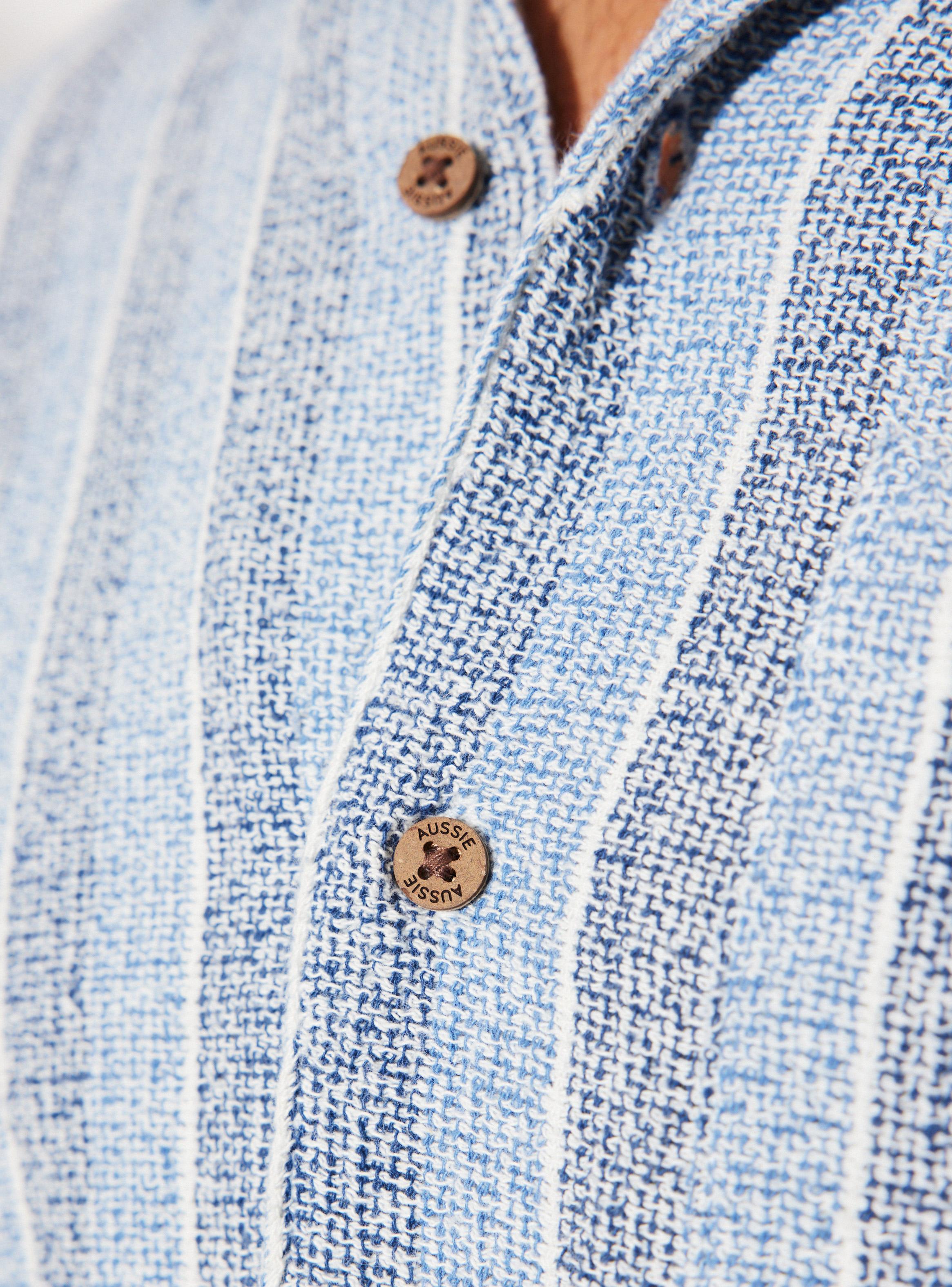 Camisa Manga Corta Rayada-3