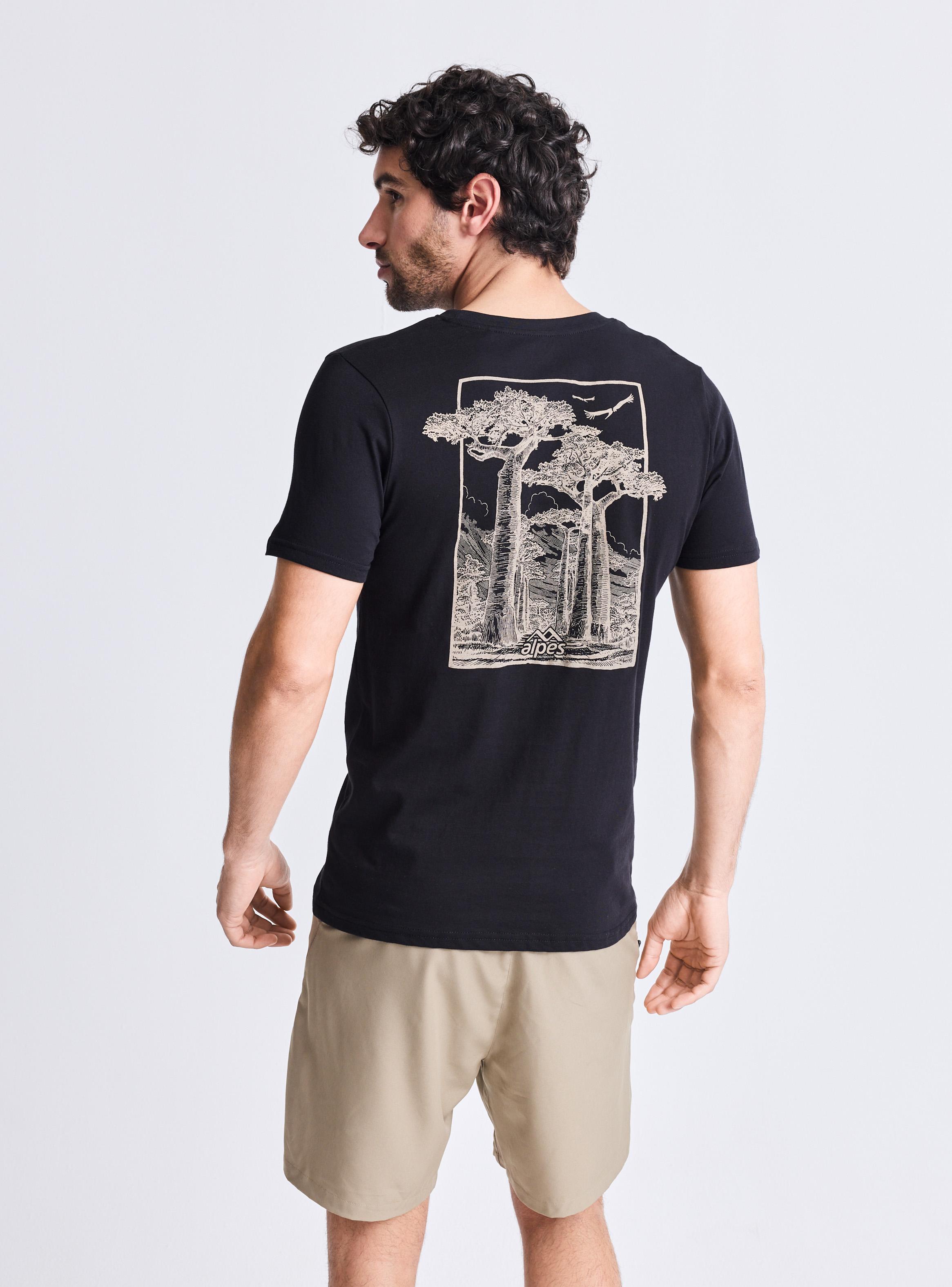 Polera Diseño Estampado Espalda-1