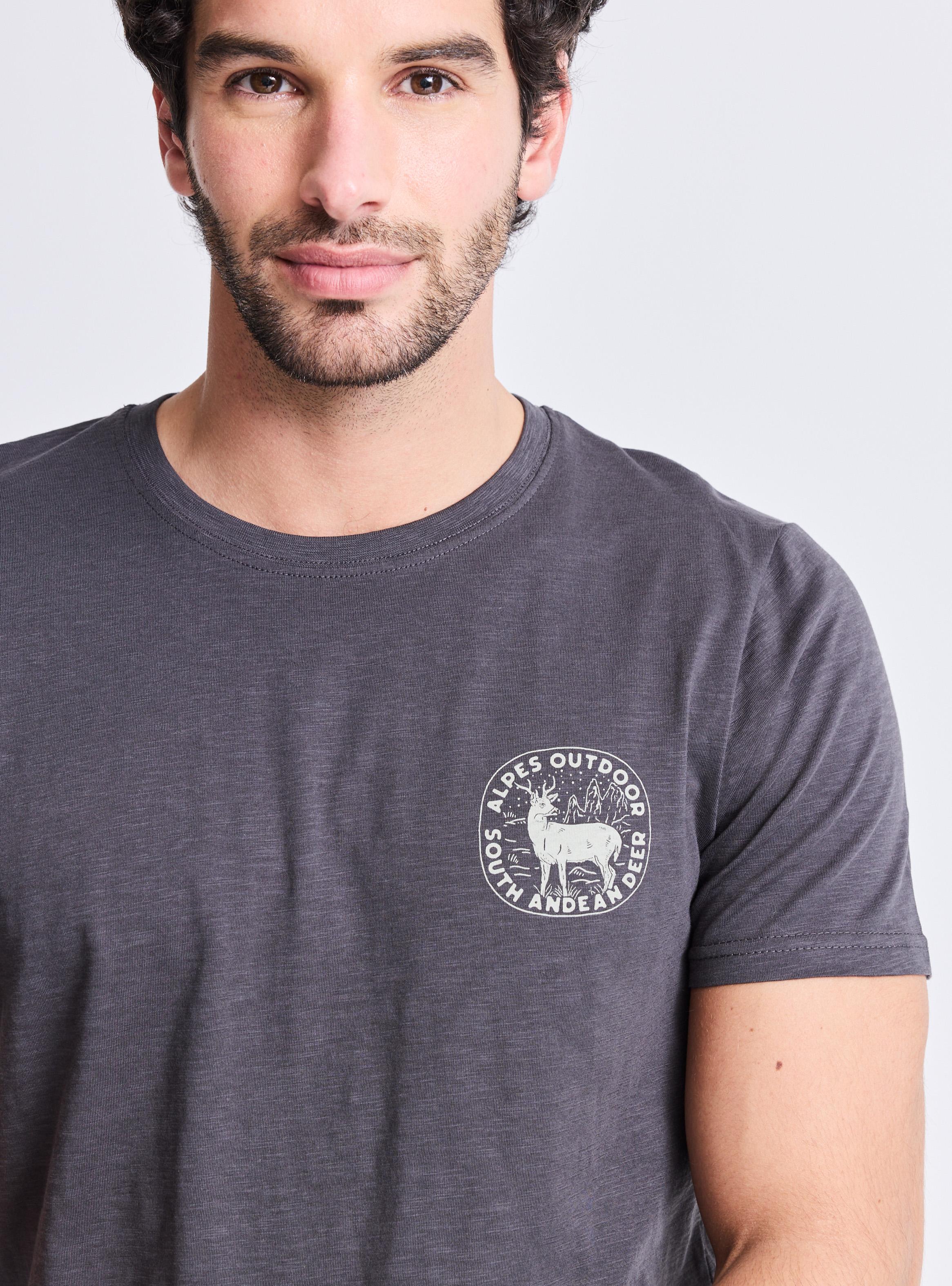 Polera Estampado Frontal Localizado-2