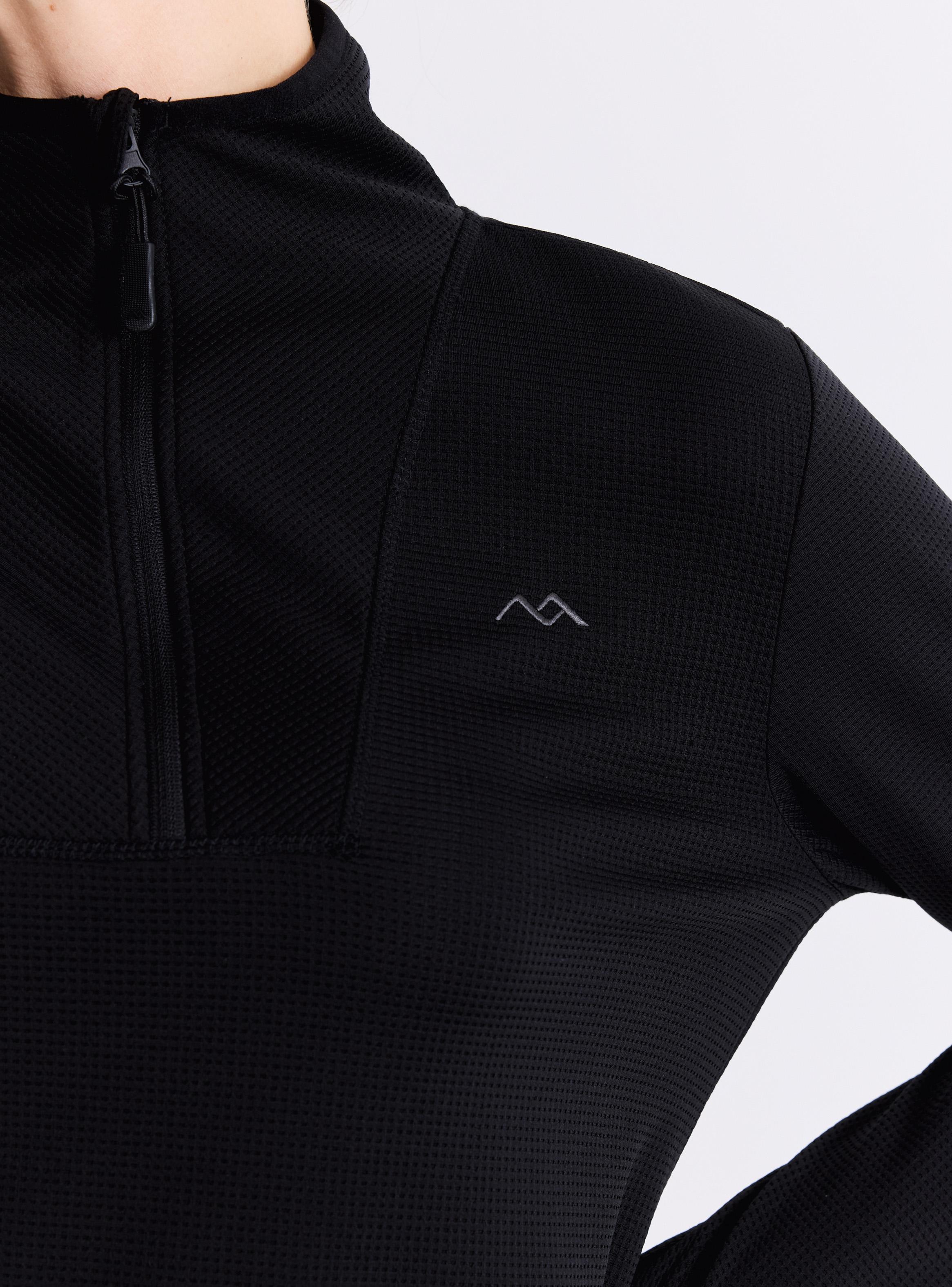 Polerón Trekking 1/4 Zip Textura-3